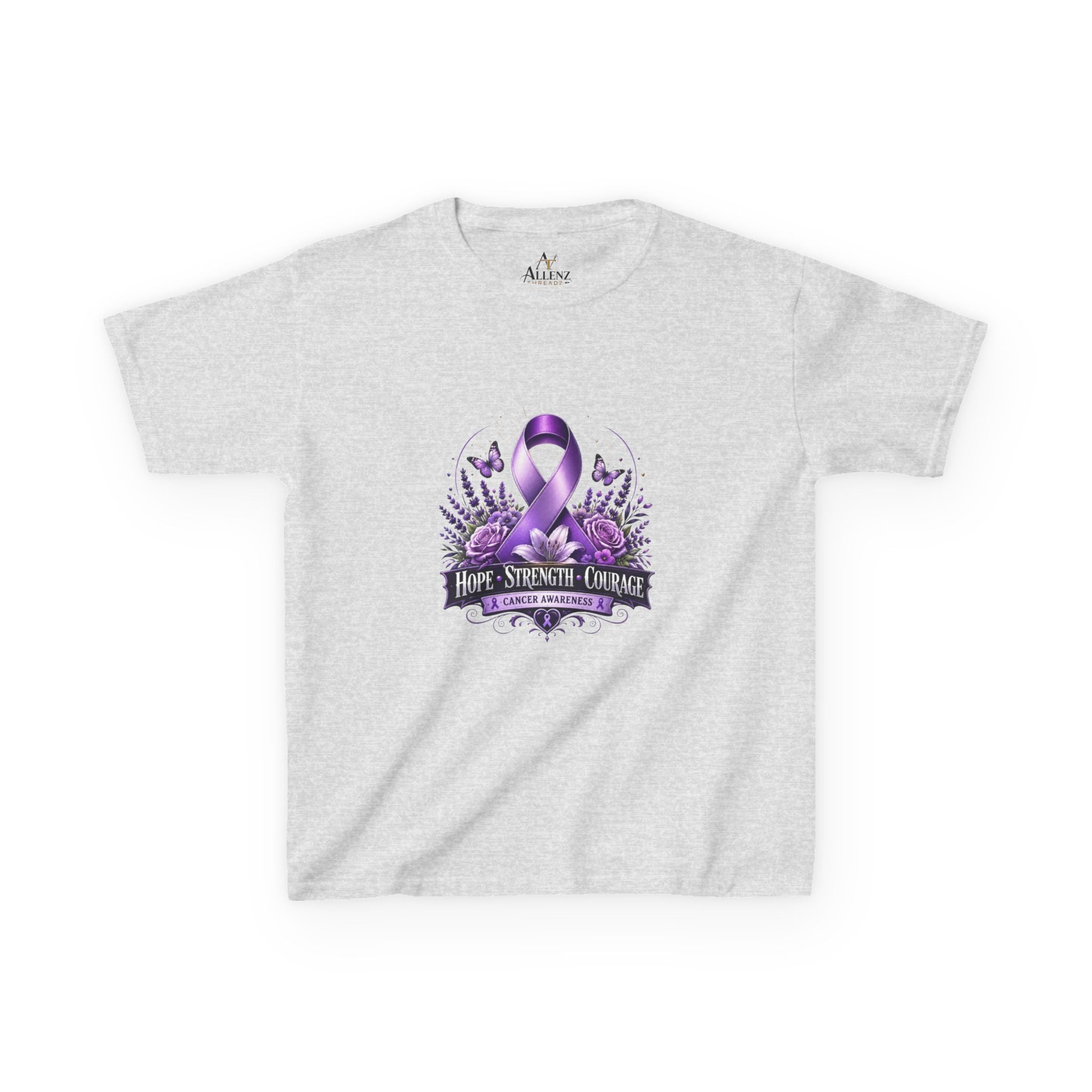 Cancer Awareness Kids Heavy Cotton™ Tee