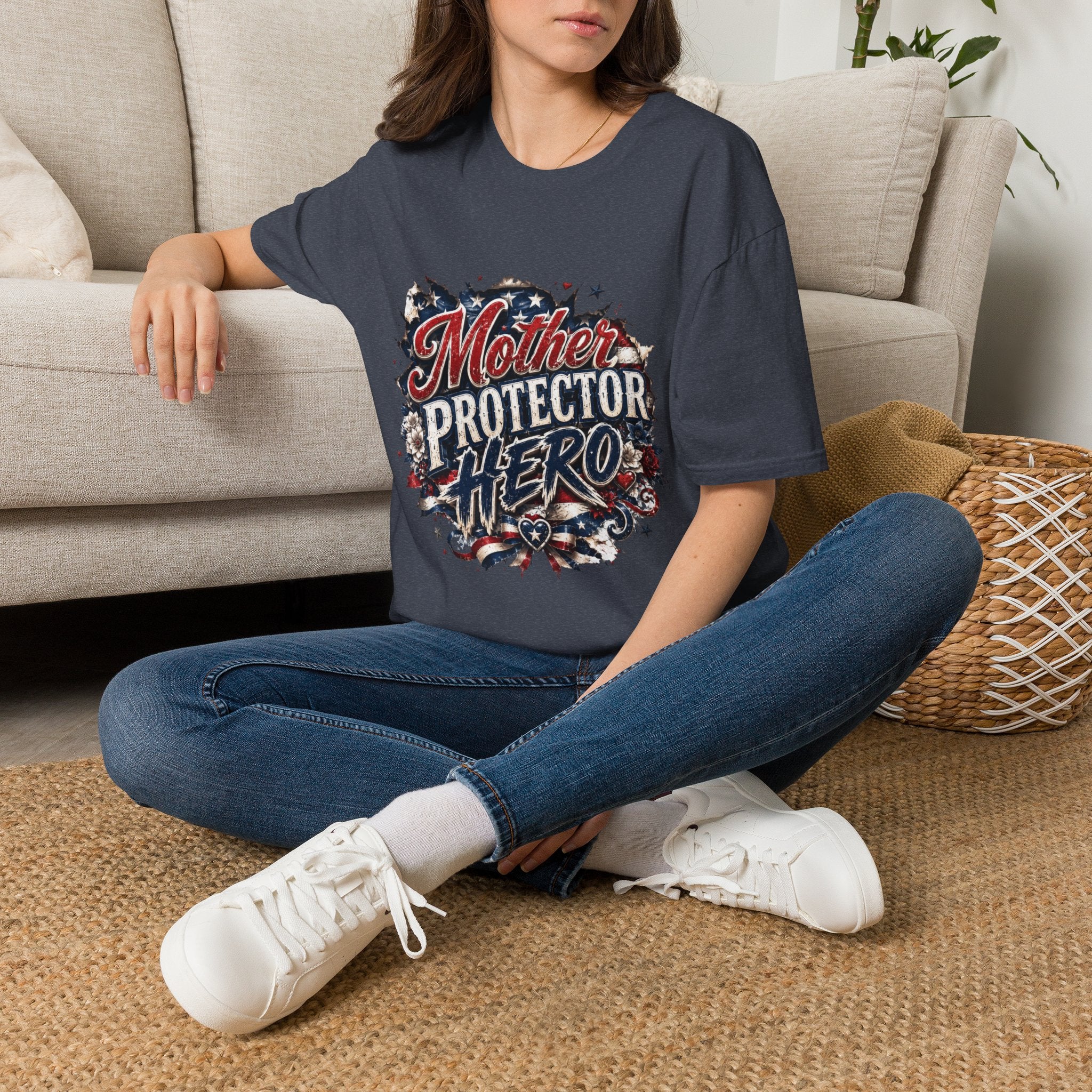 Mother Protector Hero Unisex Softstyle T-Shirt