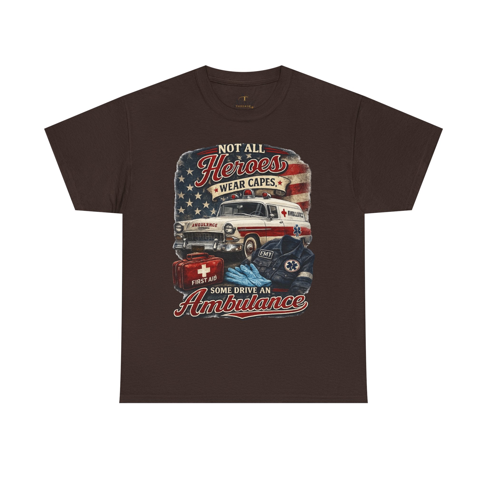 Ambulance Hero Unisex Heavy Cotton Tee