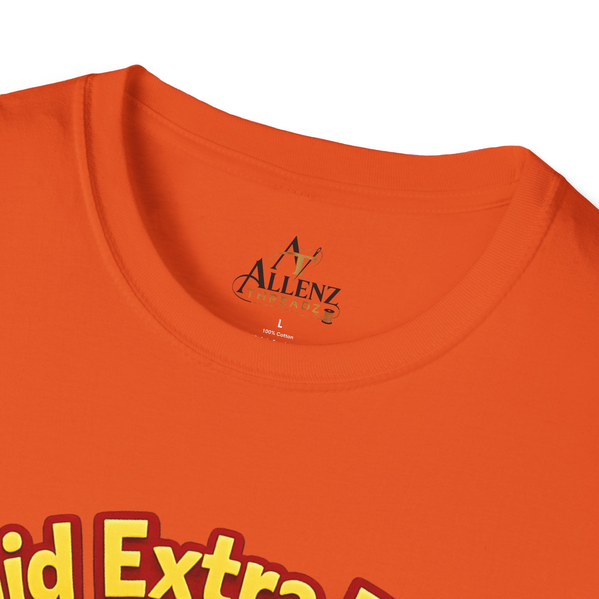 T-Shirt — “I Said Extra Fries, Not Exercise” Funny Chicken Graphic Tee