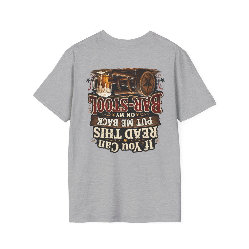 Funny Bar Unisex Softstyle T-Shirt