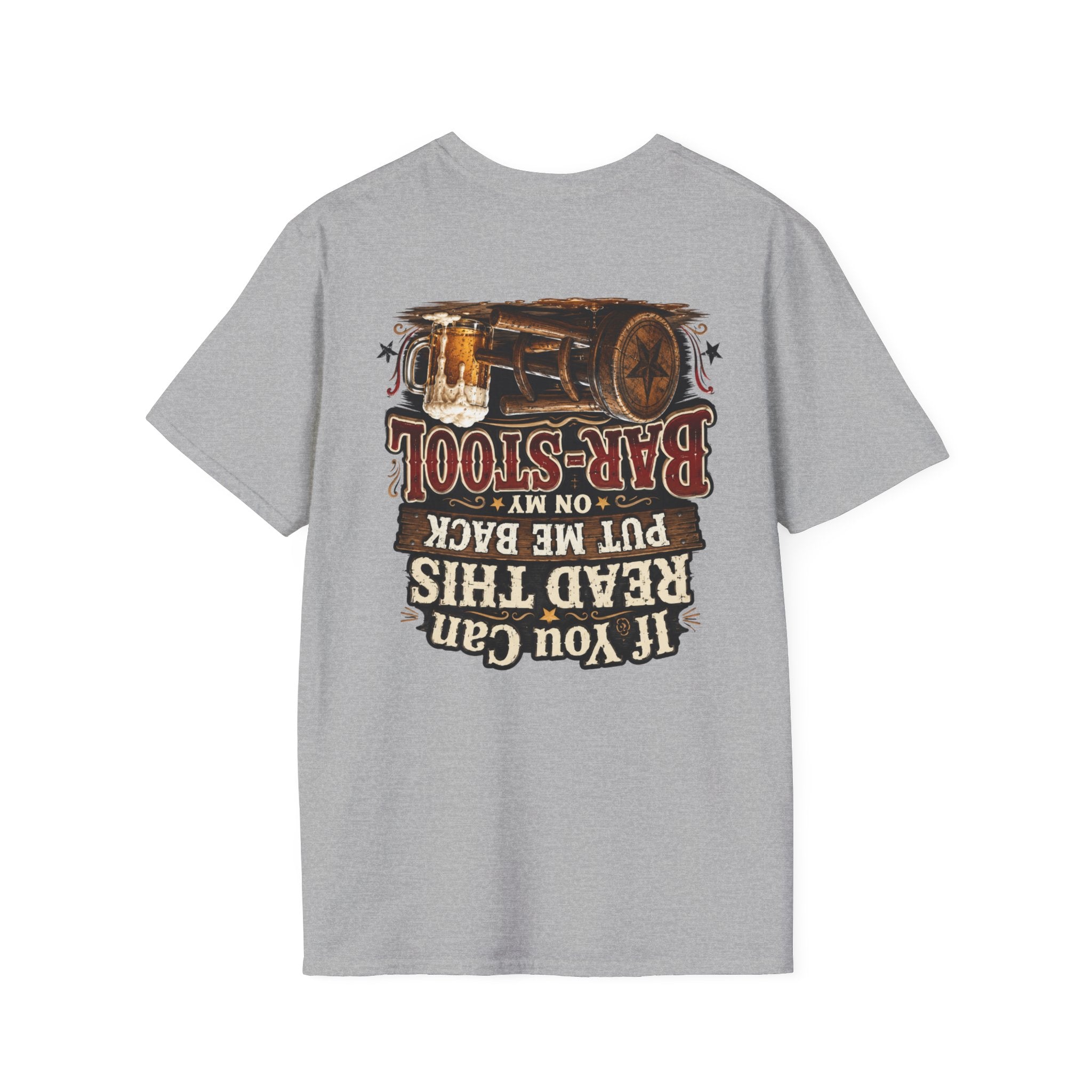Funny Bar Unisex Softstyle T-Shirt