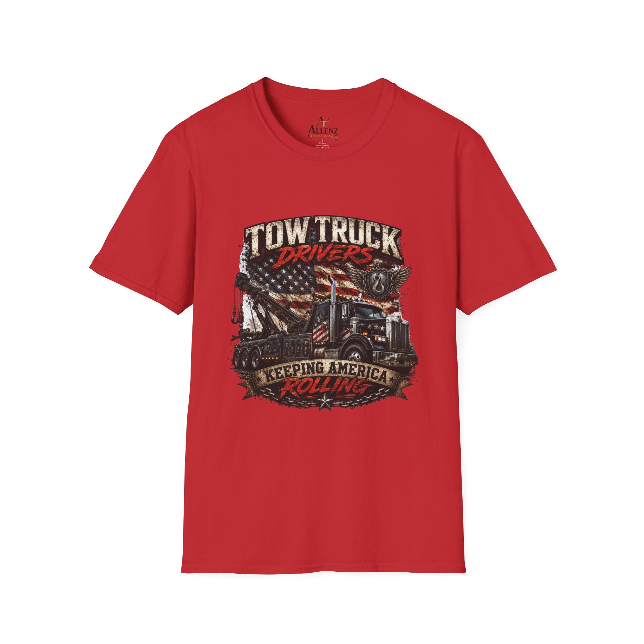 Tow Truck Driver Unisex Softstyle T-Shirt