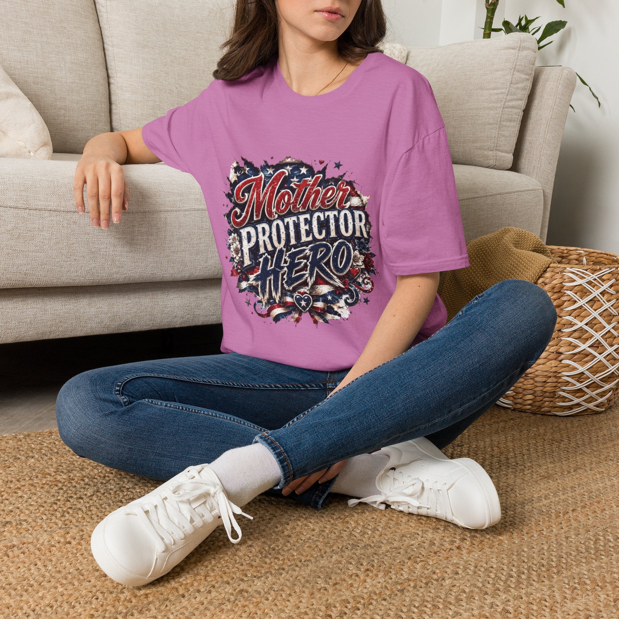 Mother Protector Hero Unisex Softstyle T-Shirt