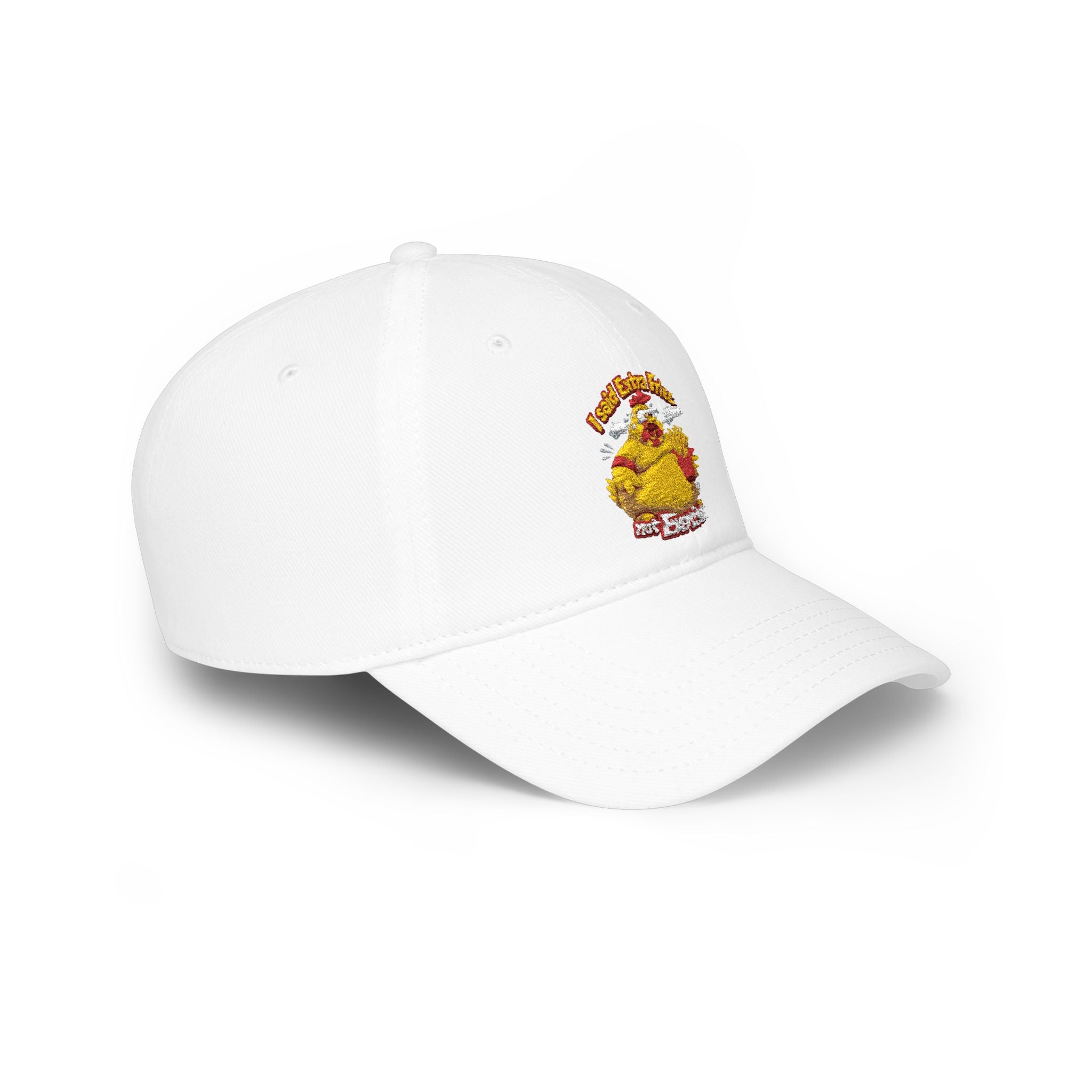 Low Profile Baseball Cap /I said extra fries not exercise