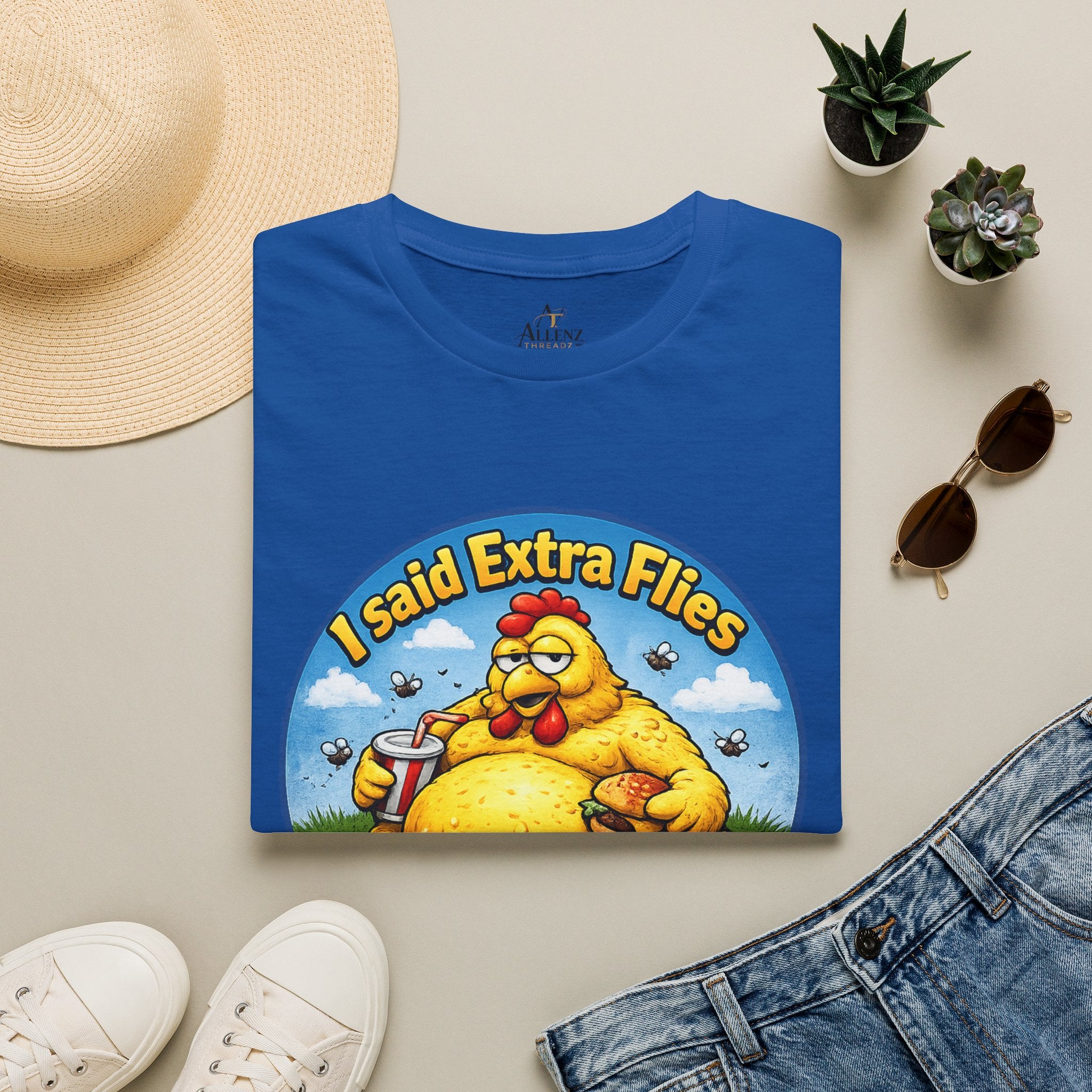 🍔 “I Said Extra Flies, Not Exercise!” 🍔