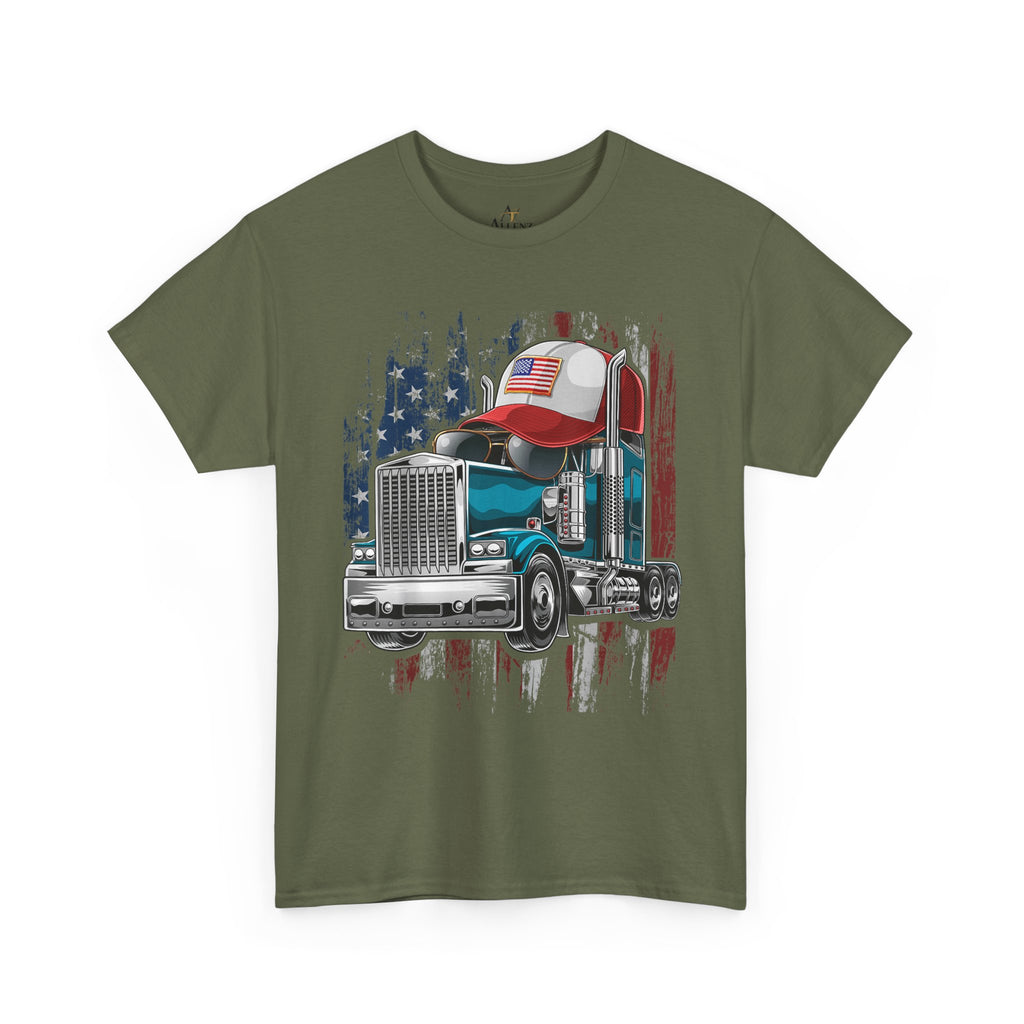 Unisex Heavy Cotton Tee - American Road Warrior Tee