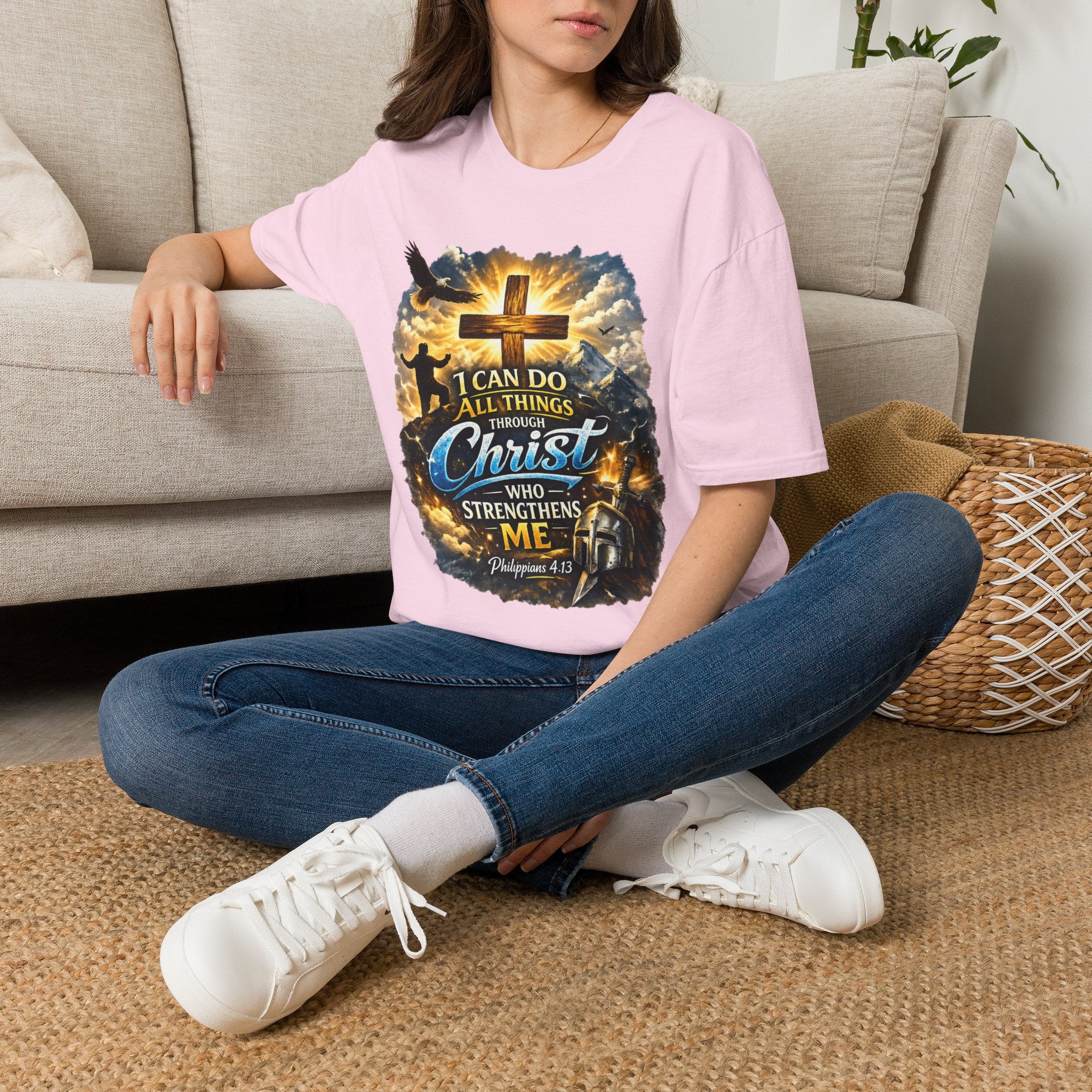 I can do all things through Christ Unisex Softstyle T-Shirt