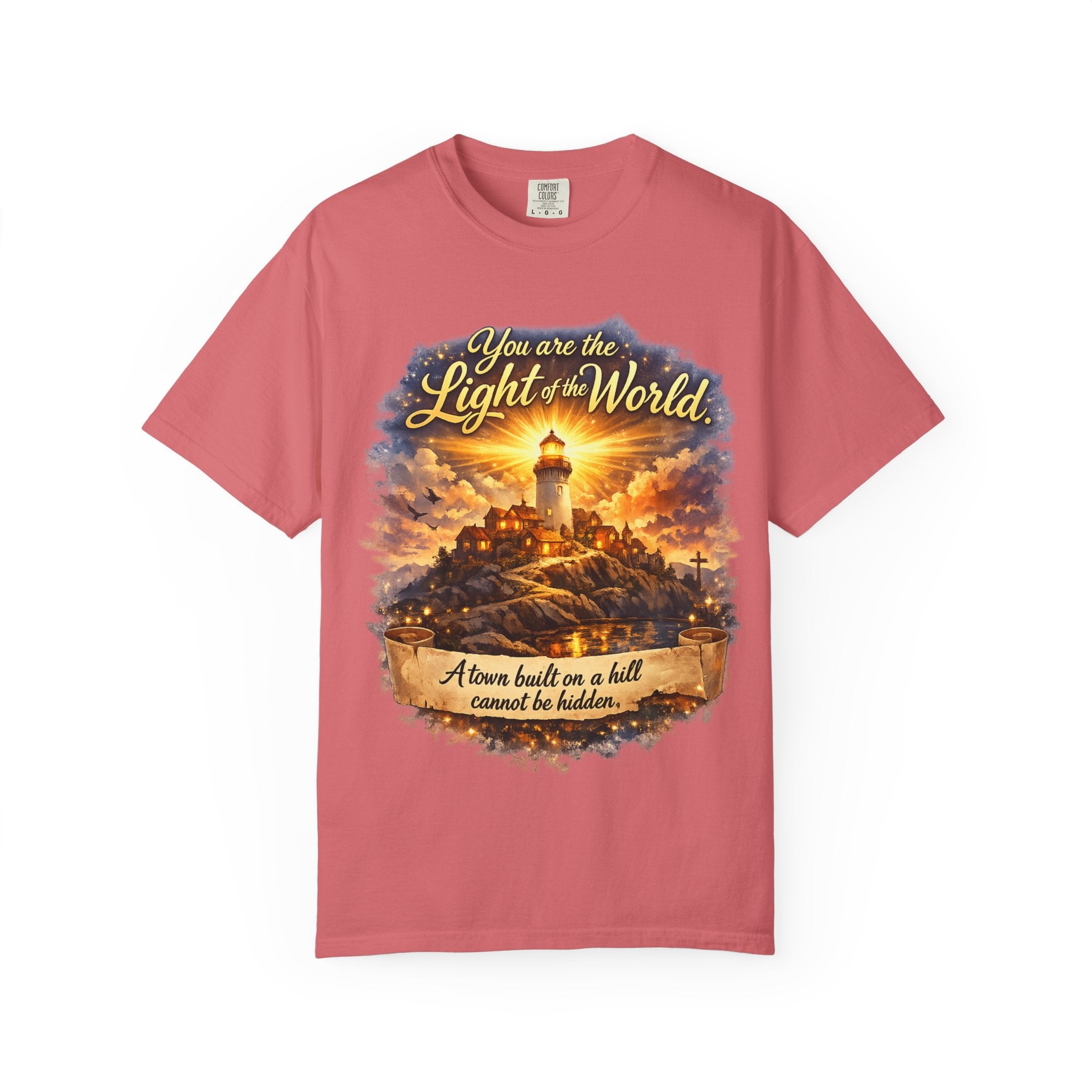 You Are the Light of the World T-Shirt — Lighthouse Faith Graphic Tee