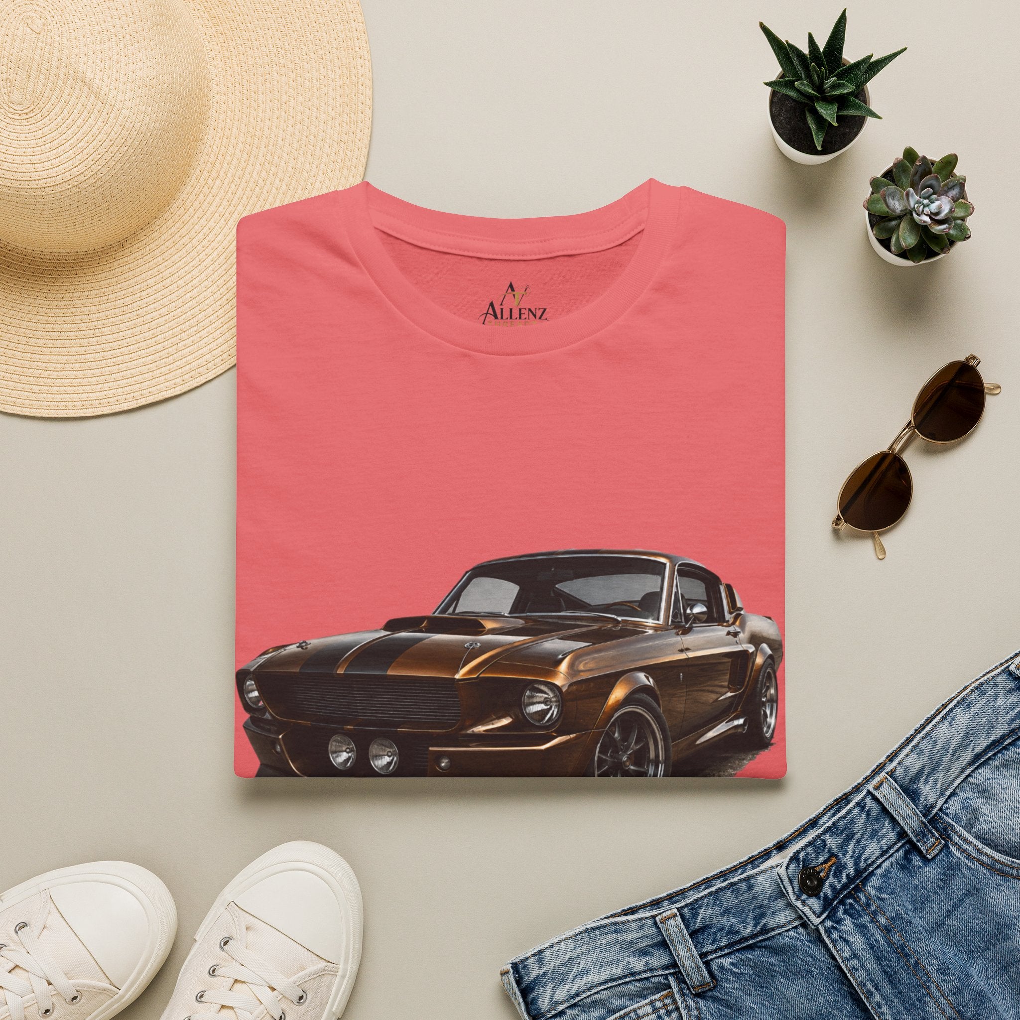 The Unicorn 67 Mustang Unisex Softstyle T-Shirt