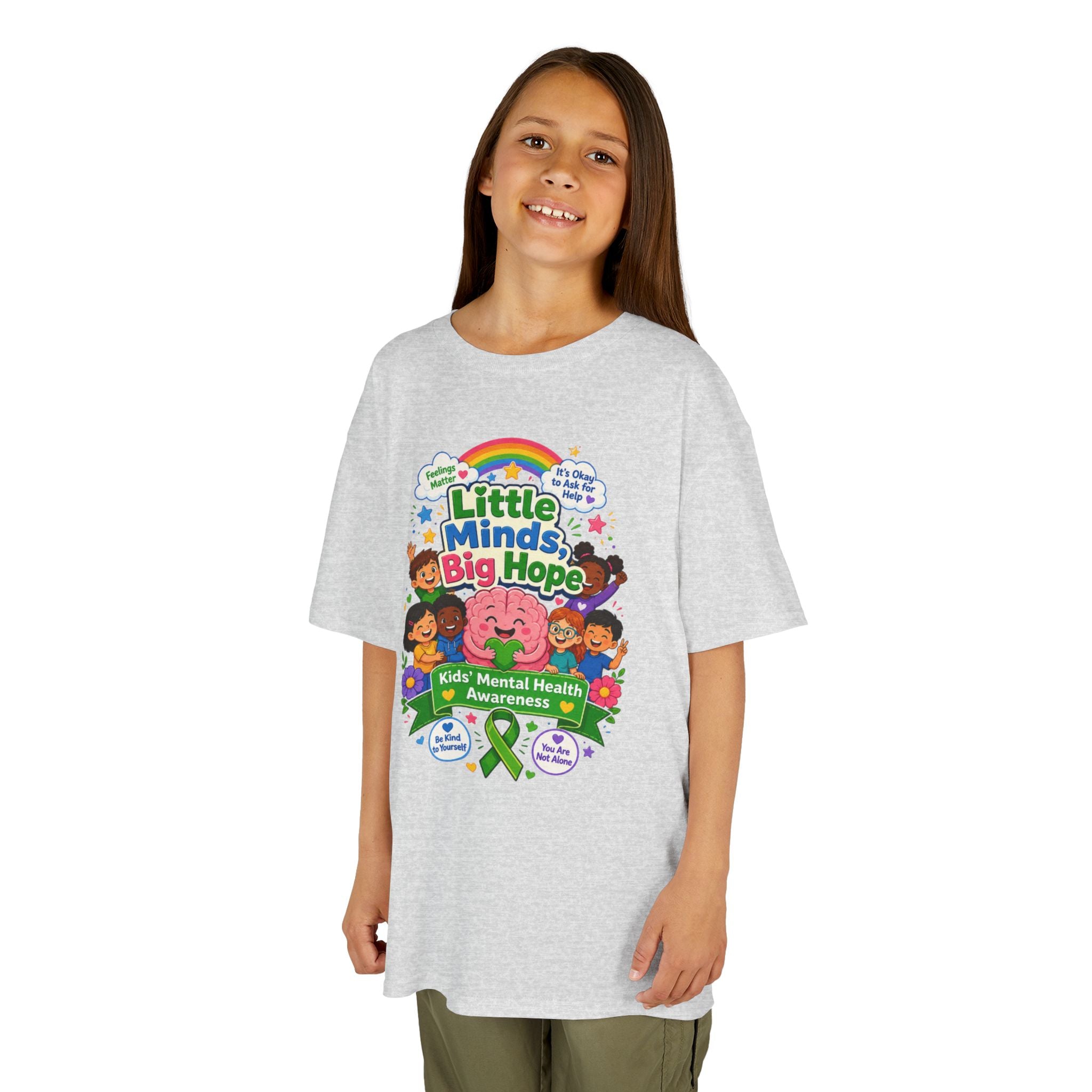 Little Minds Mental Health Kids Heavy Cotton™ Tee