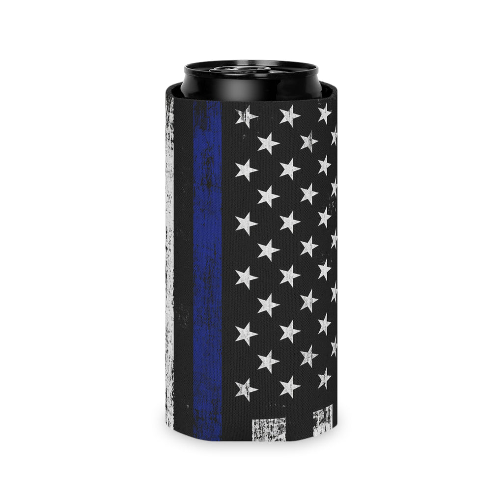 Thin Blue Line Can Cooler