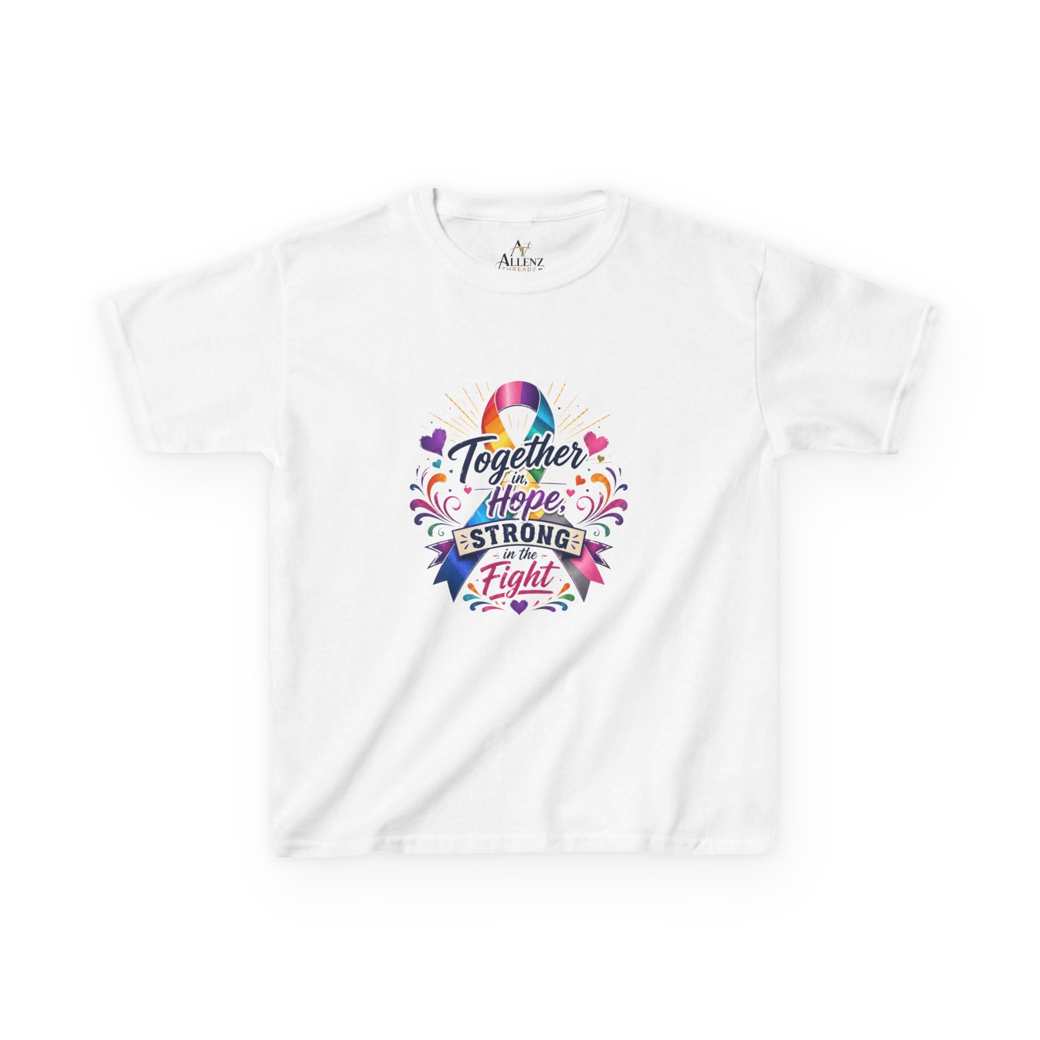 Together In Hope Cancer Awareness Kids Heavy Cotton™ Tee
