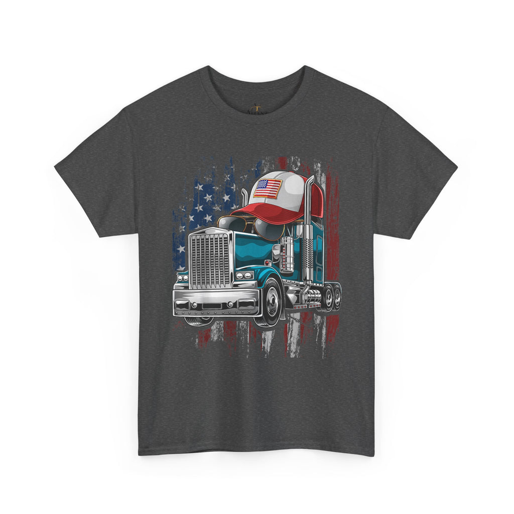 Unisex Heavy Cotton Tee - American Road Warrior Tee