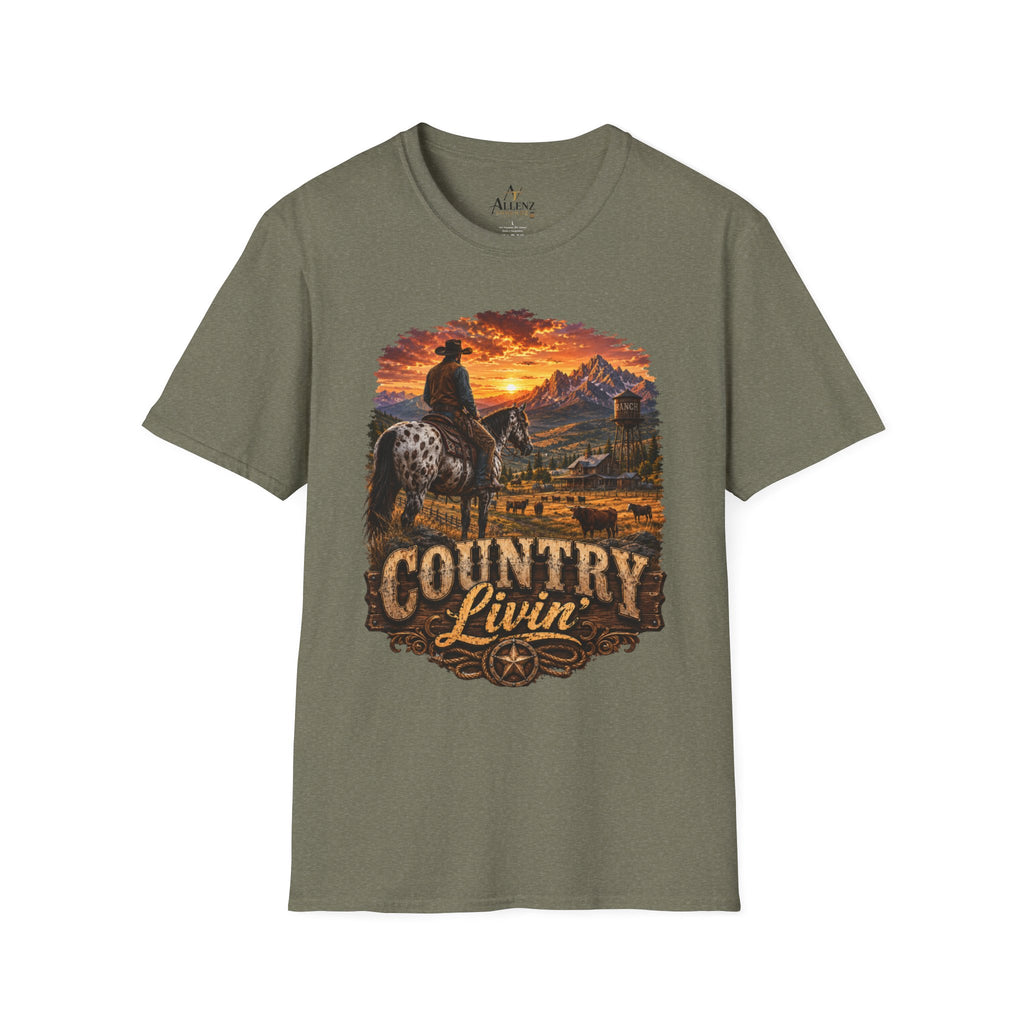 Country Livin' Unisex Softstyle T-Shirt