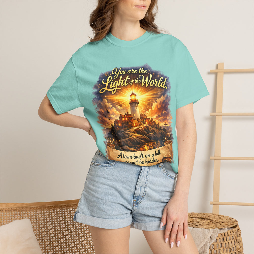 You Are the Light of the World T-Shirt — Lighthouse Faith Graphic Tee