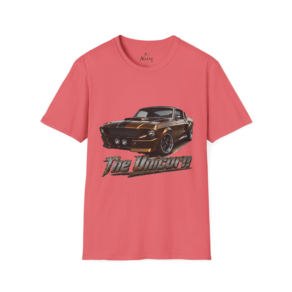 The Unicorn 67 Mustang Unisex Softstyle T-Shirt