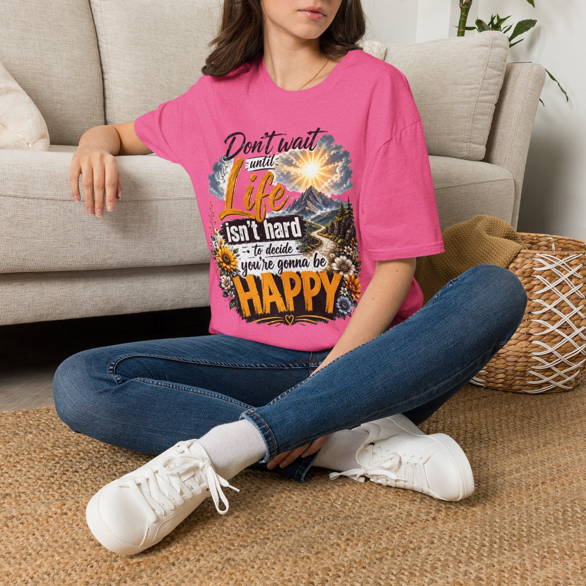 Positive Quote Unisex Softstyle T-Shirt