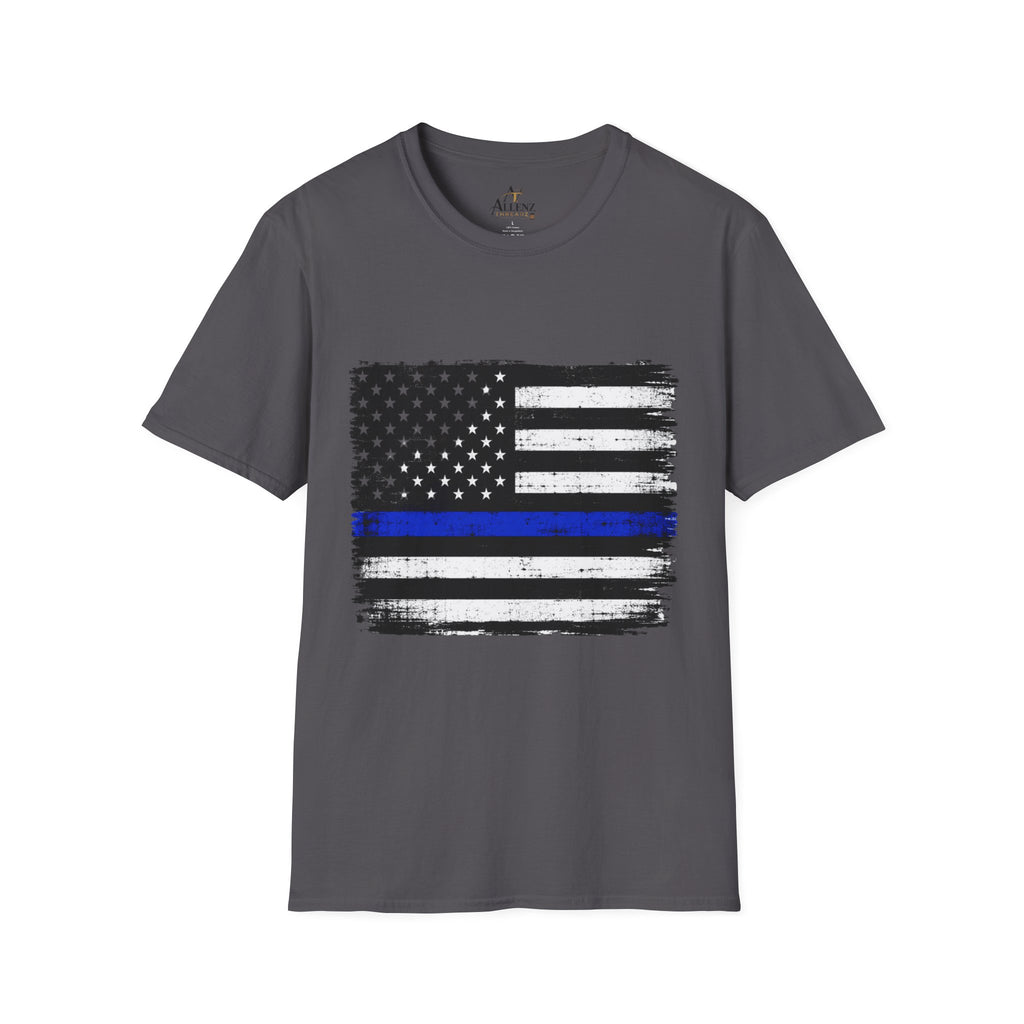 Thin Blue Line Unisex Softstyle T-Shirt