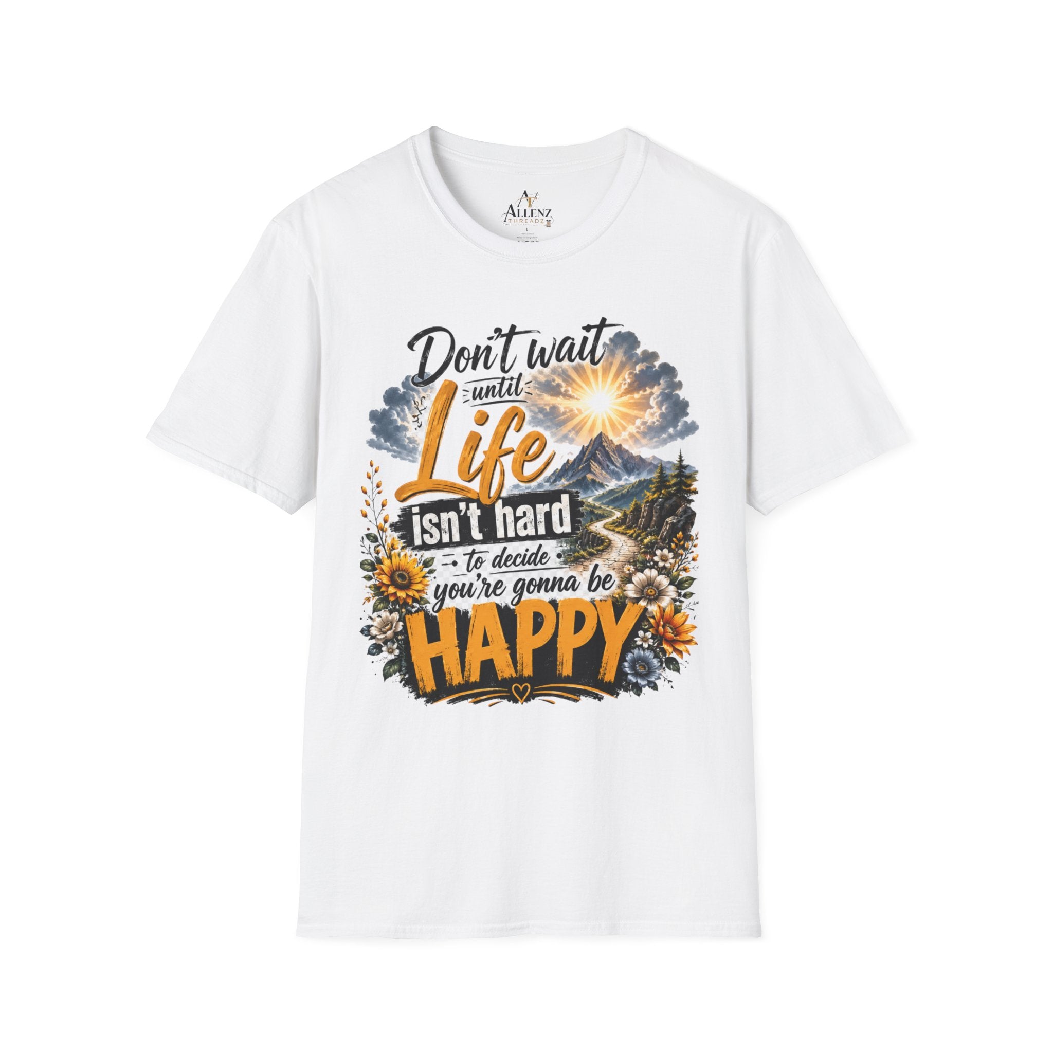 Positive Quote Unisex Softstyle T-Shirt