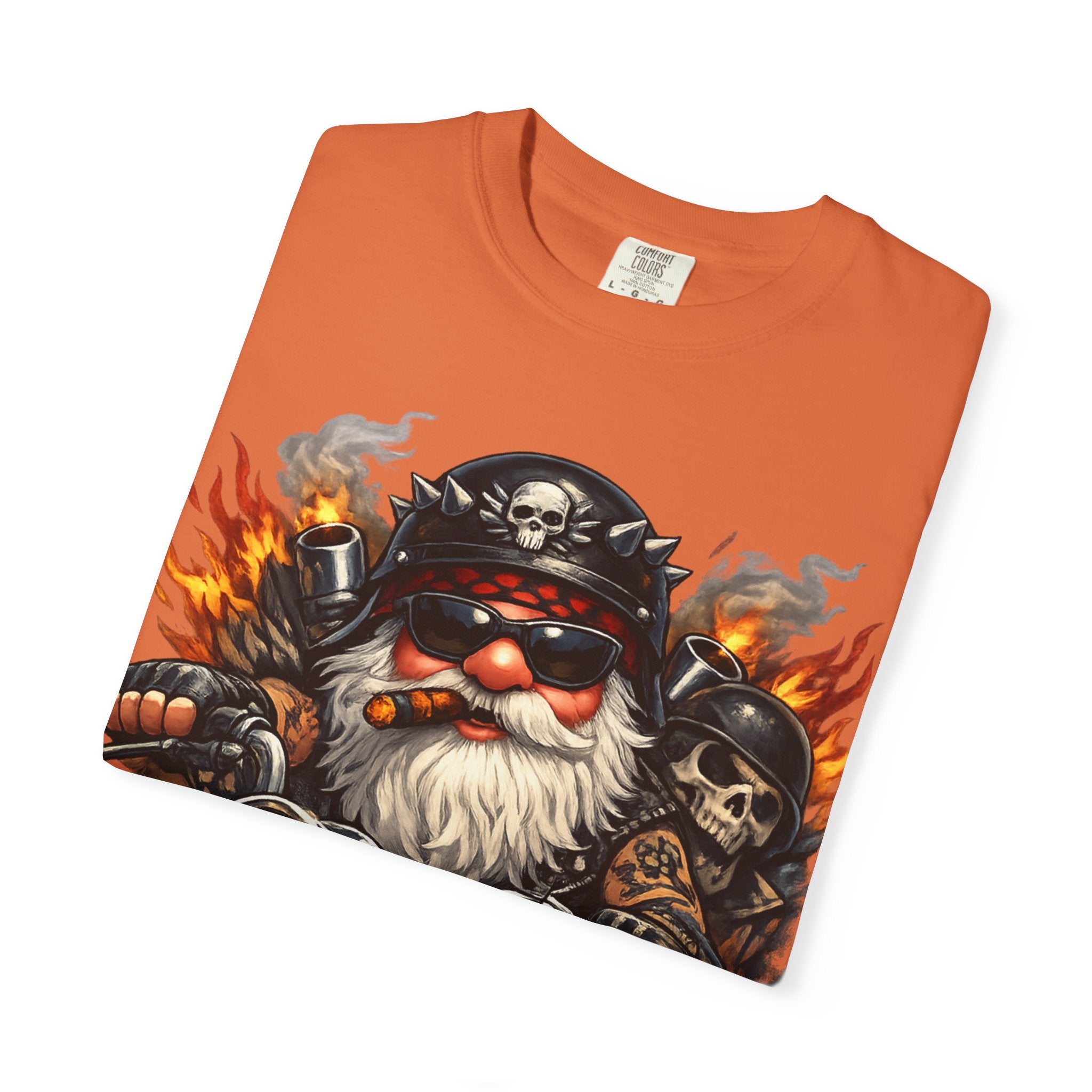 Biker Life T-Shirt — Vintage Gnome Motorcycle Graphic Tee
