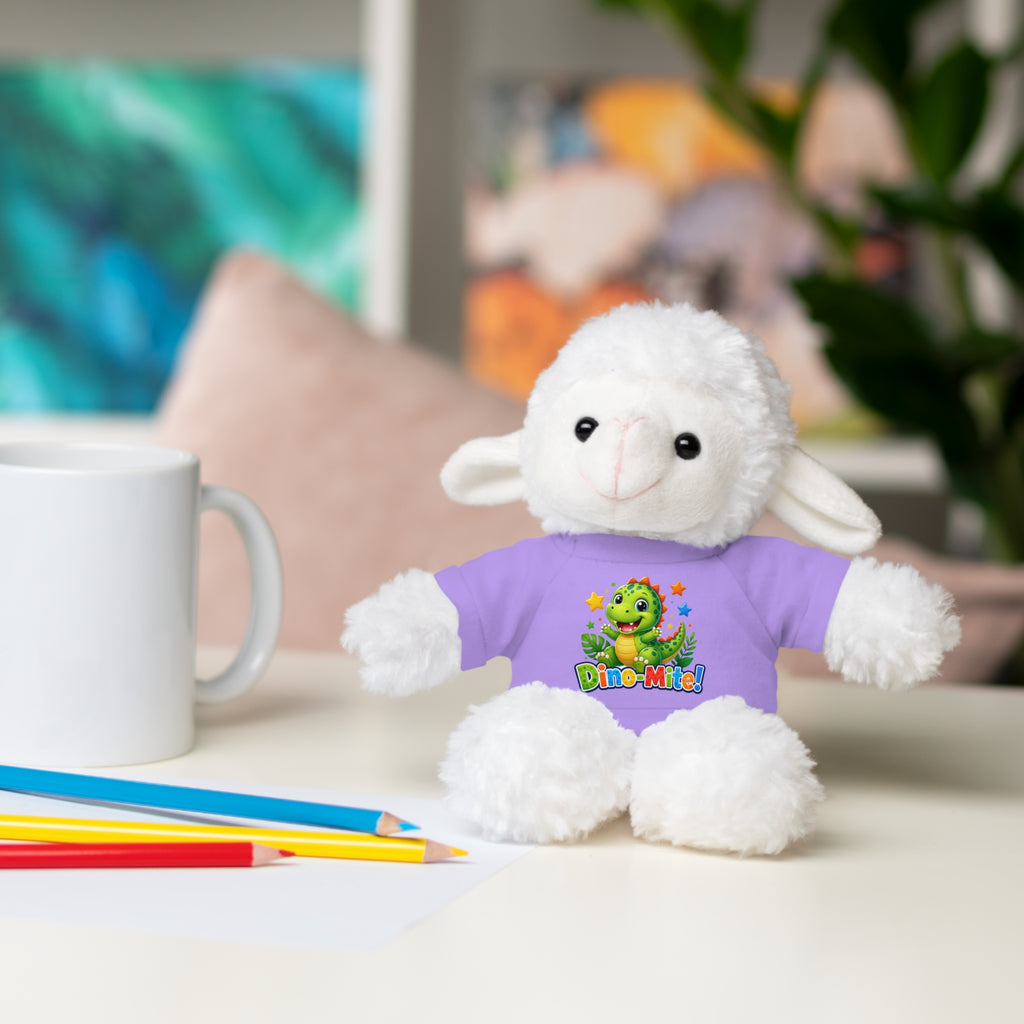 Kids Stuffed Animal with Dino-Mite T-Shirt