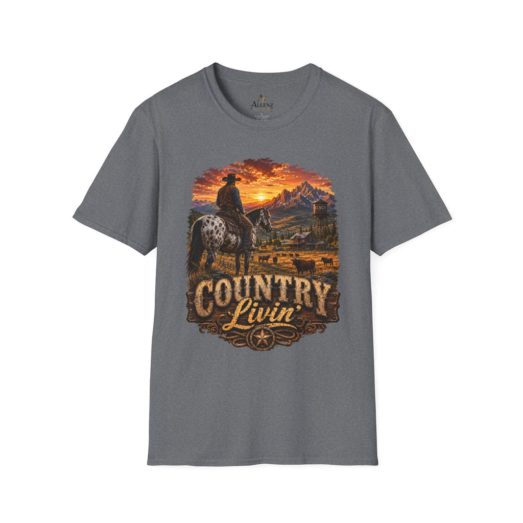 Country Livin' Unisex Softstyle T-Shirt