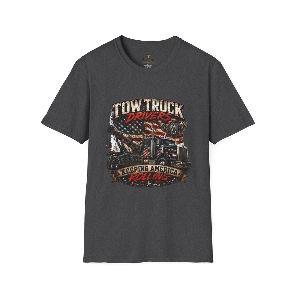 Tow Truck Driver Unisex Softstyle T-Shirt