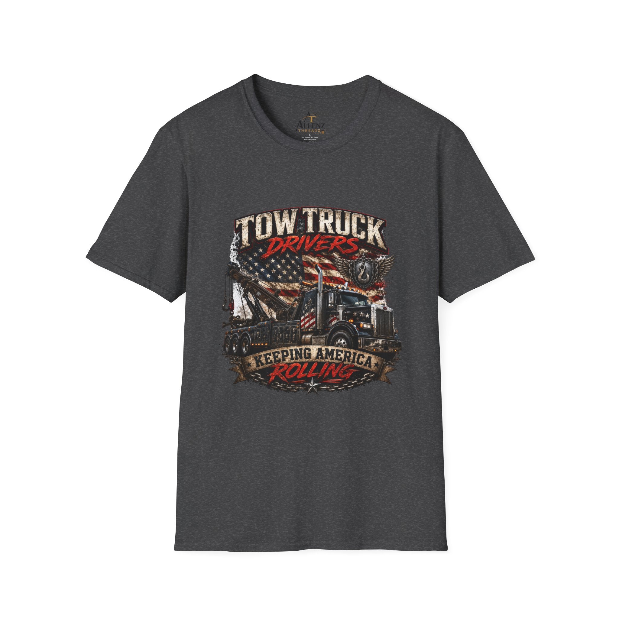 Tow Truck Driver Unisex Softstyle T-Shirt