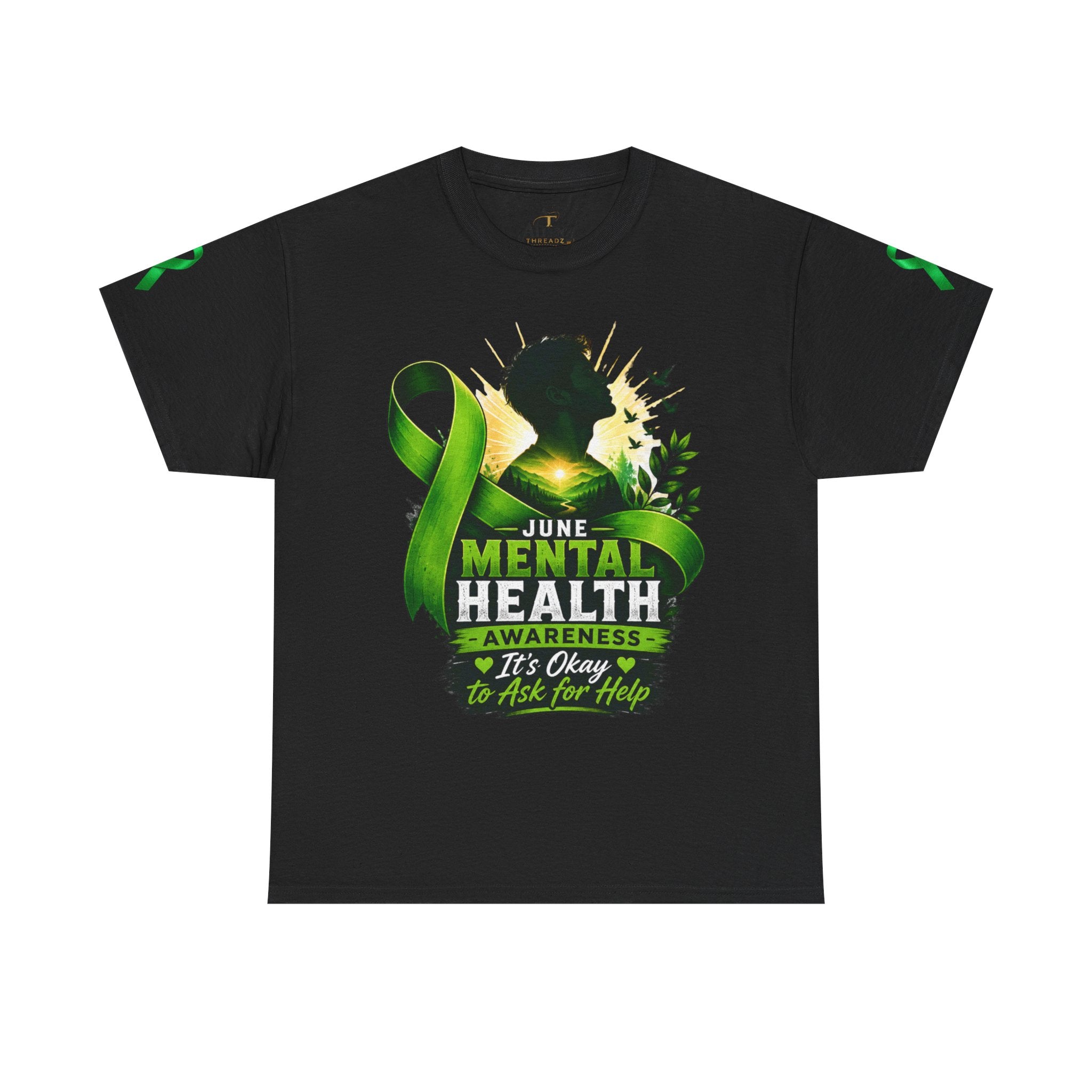 Men's Mental Health Awareness Unisex Heavy Cotton Tee