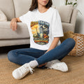 Glass Half Full or Half Empty T-Shirt — Inspirational Day & Night Positive Quote Tee