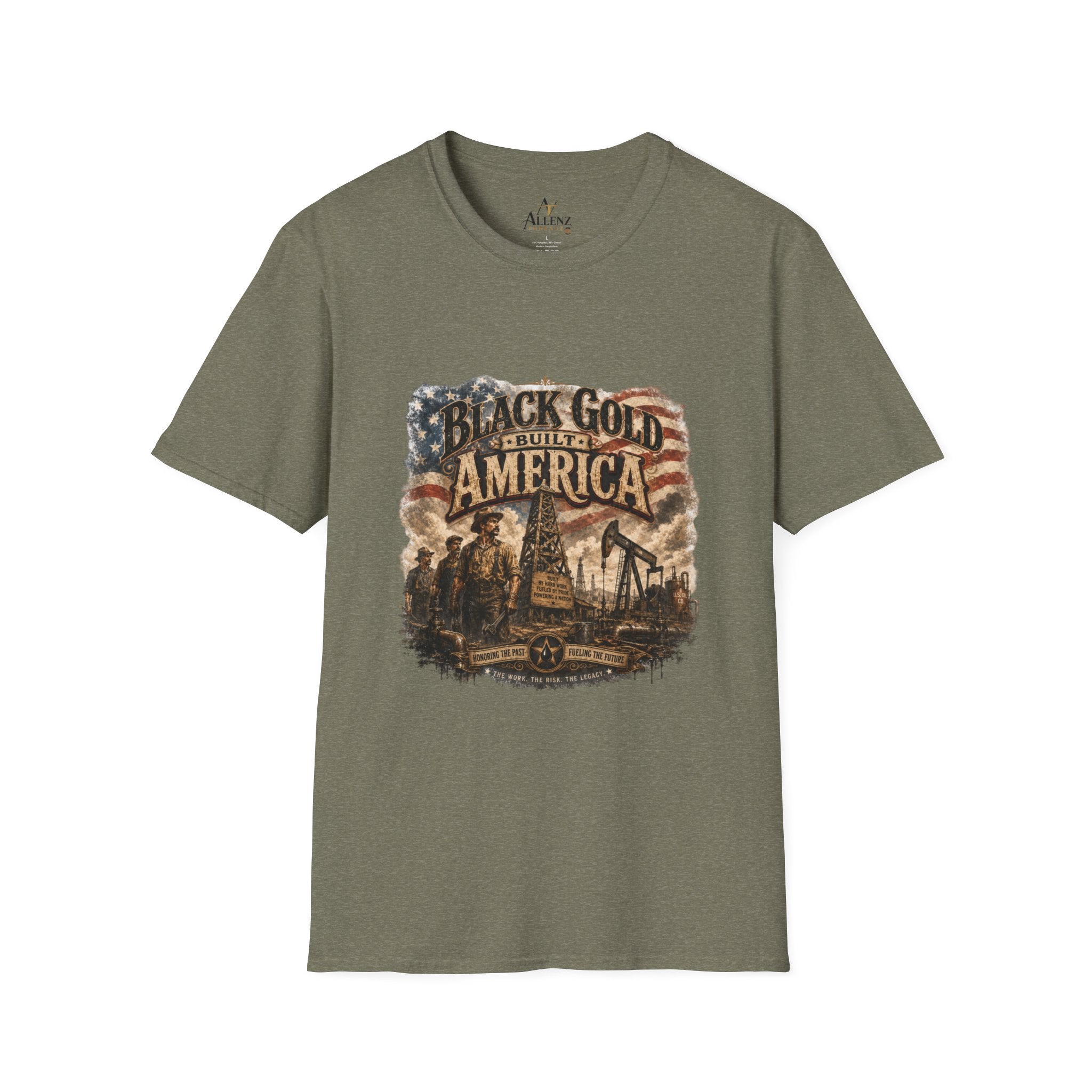 Black Gold Unisex Softstyle T-Shirt