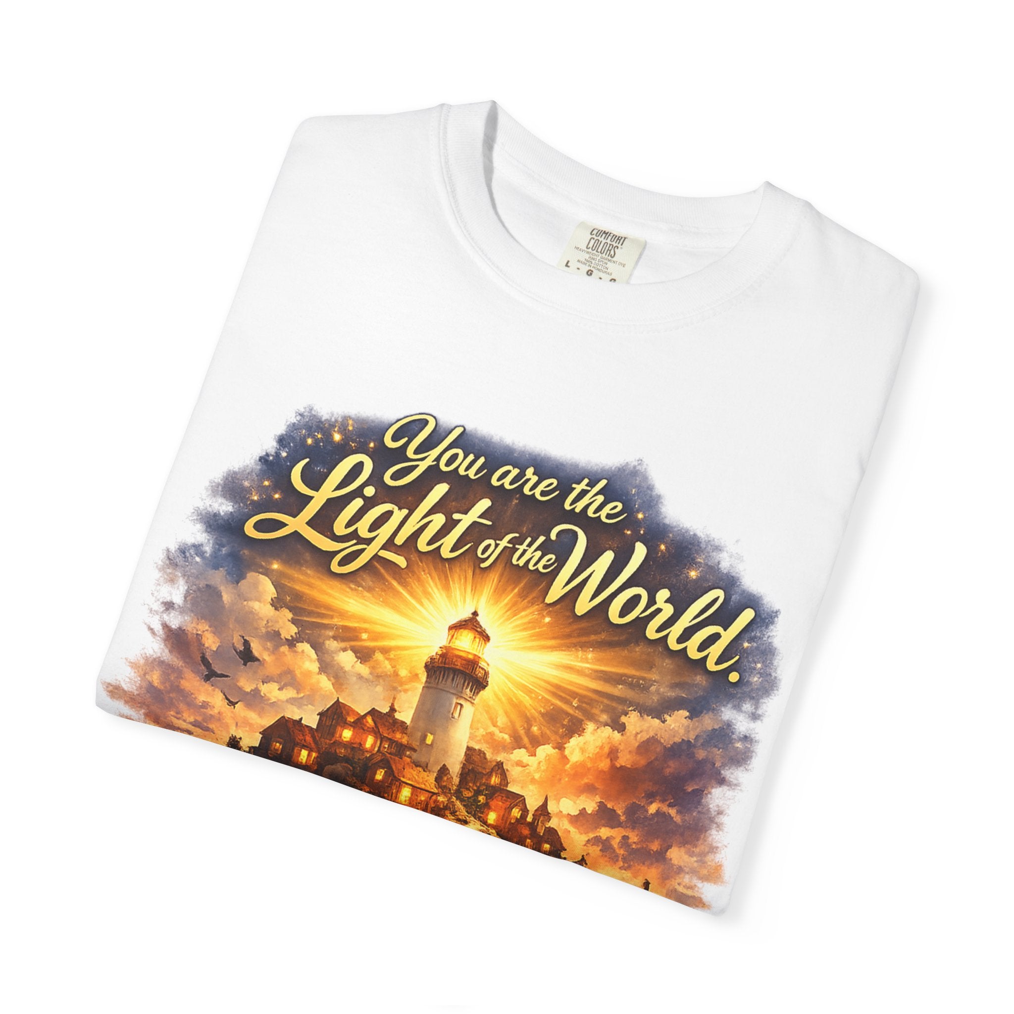 You Are the Light of the World T-Shirt — Lighthouse Faith Graphic Tee
