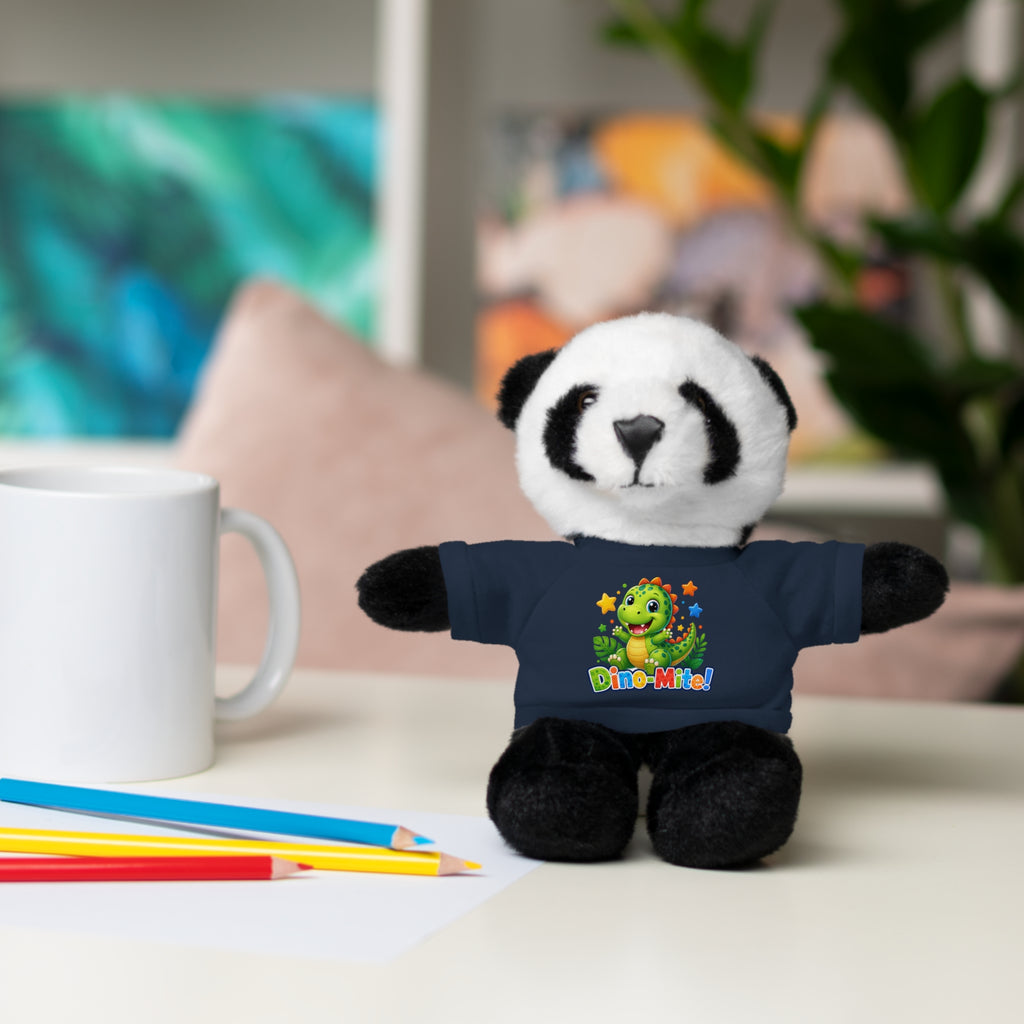 Kids Stuffed Animal with Dino-Mite T-Shirt