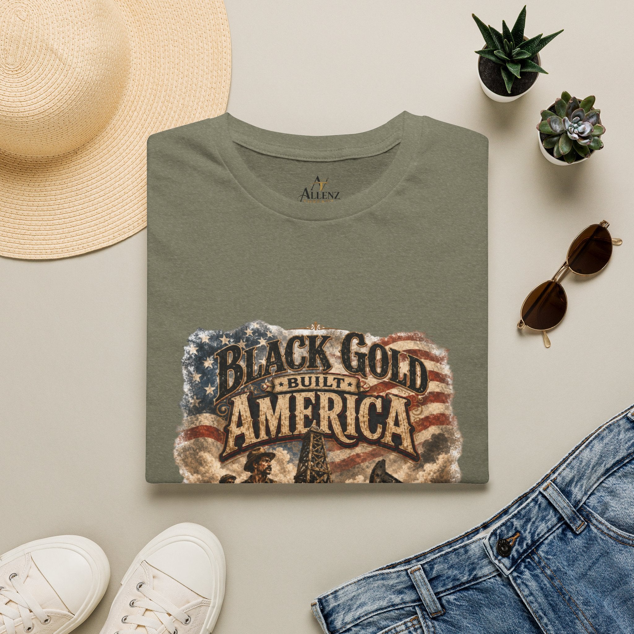 Black Gold Unisex Softstyle T-Shirt