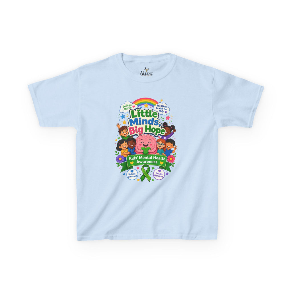 Little Minds Mental Health Kids Heavy Cotton™ Tee