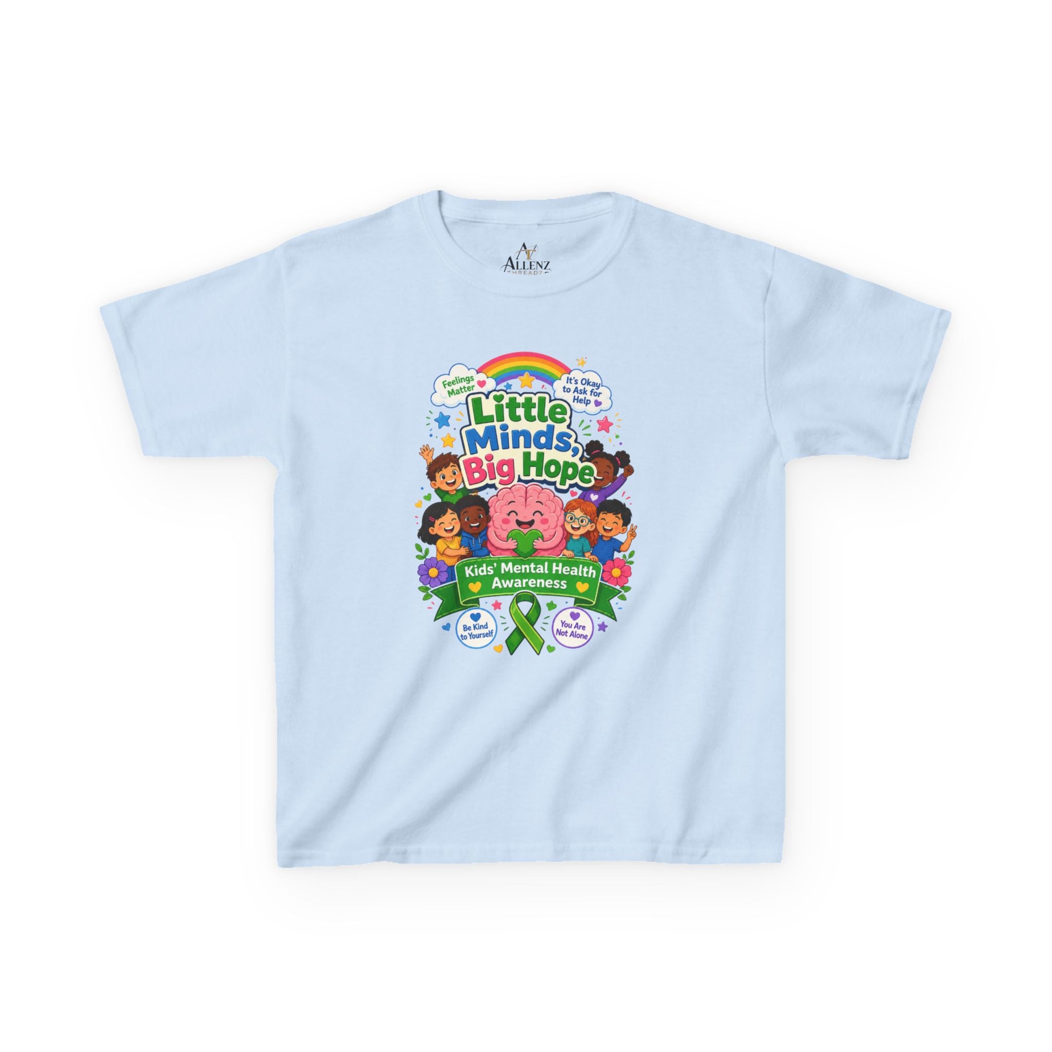 Little Minds Mental Health Kids Heavy Cotton™ Tee