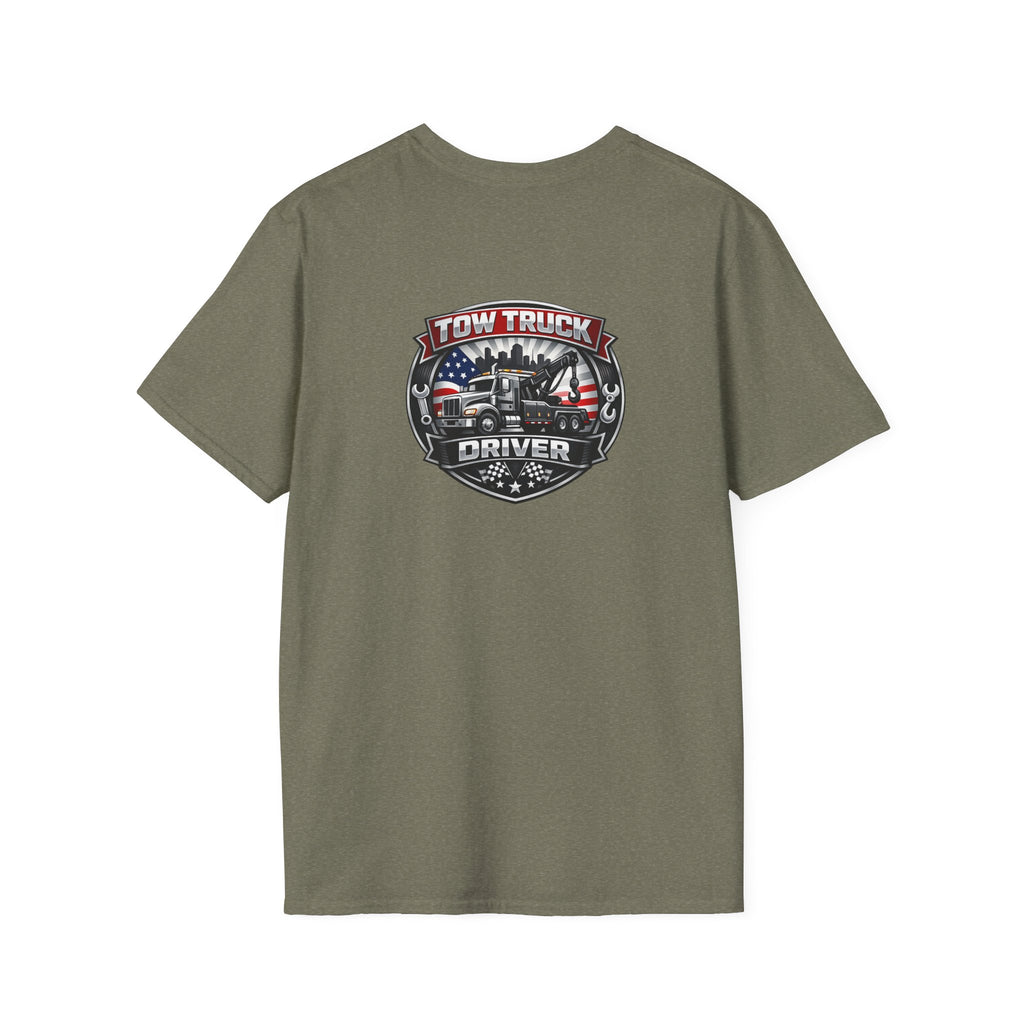 Tow Truck Driver Unisex Softstyle T-Shirt
