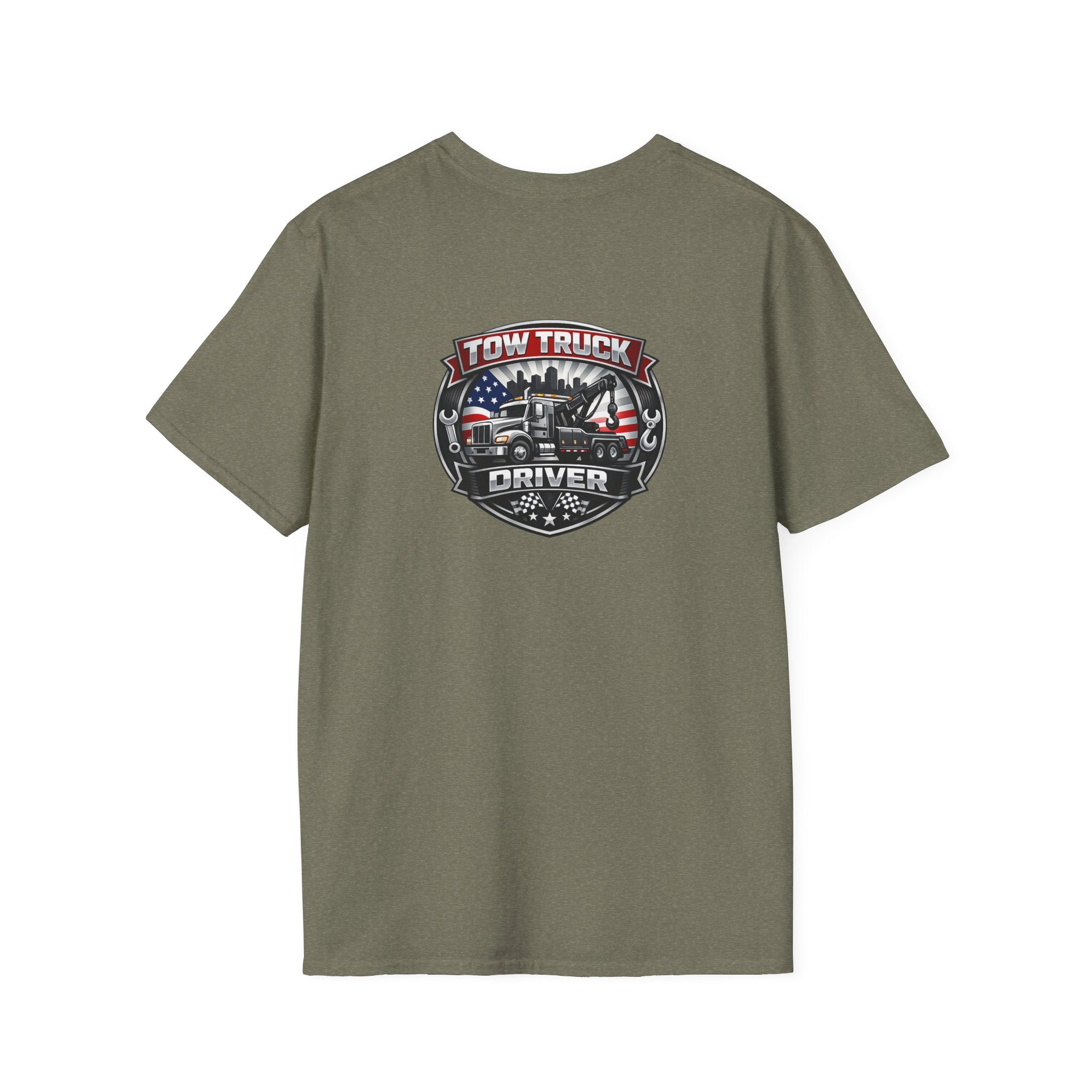Tow Truck Driver Unisex Softstyle T-Shirt