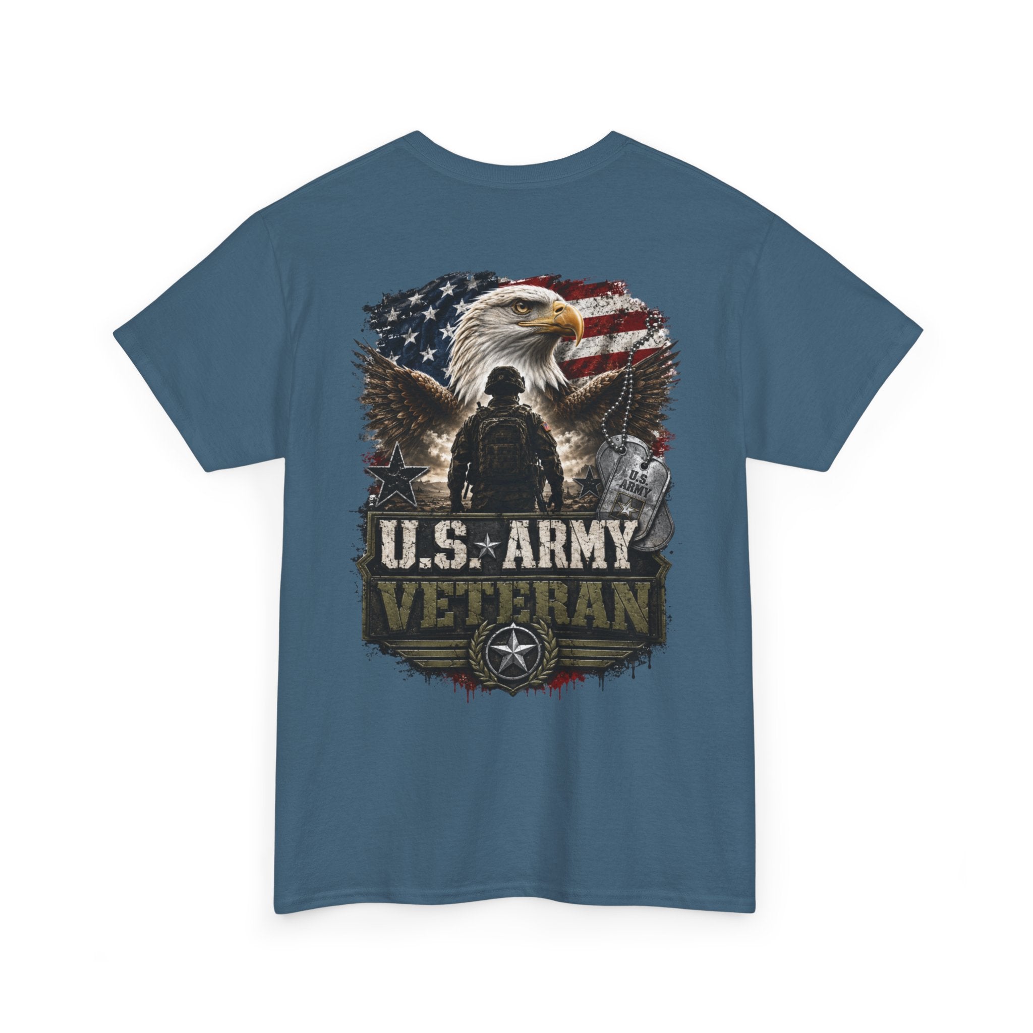 Army Veteran Unisex Heavy Cotton Tee
