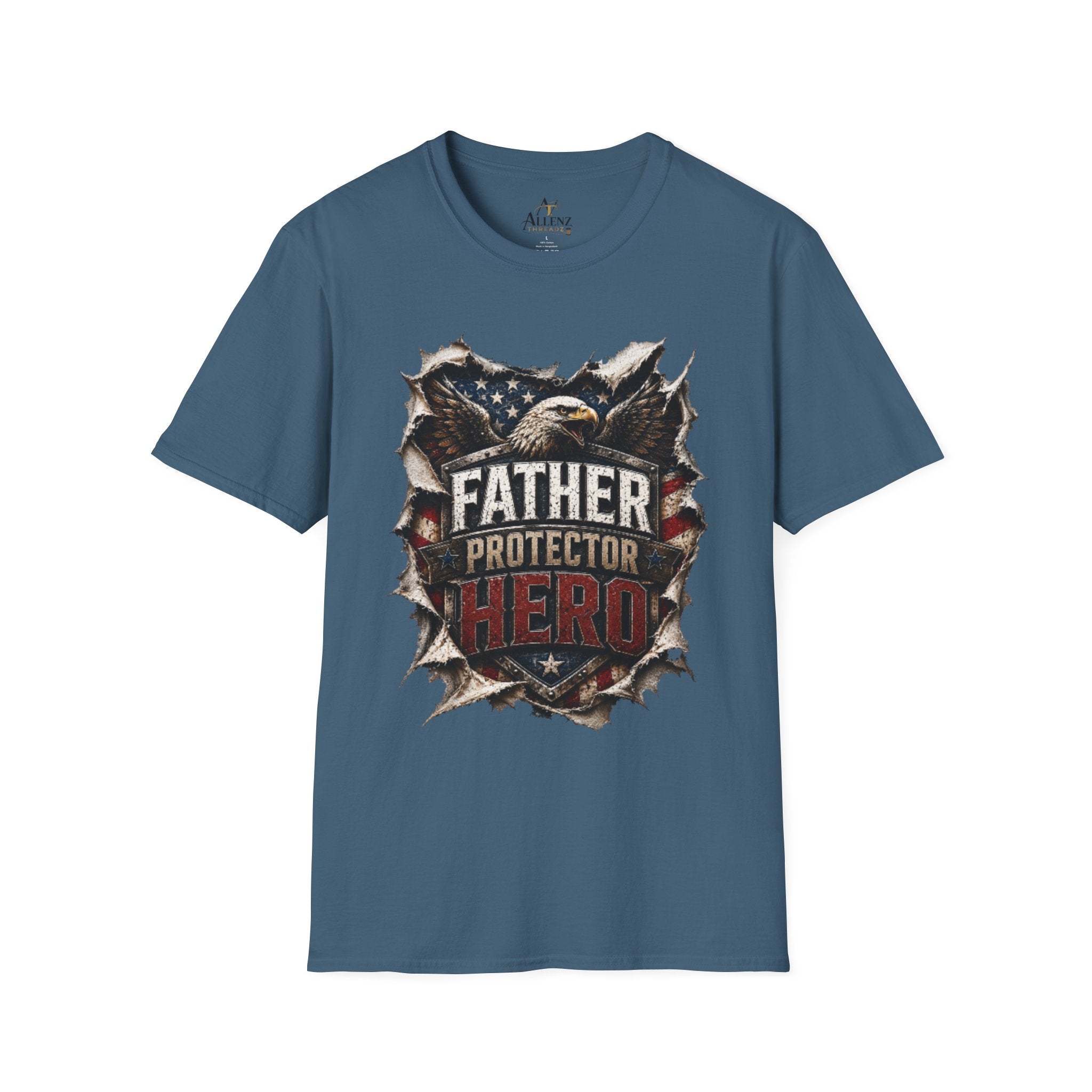 Father Protector Hero Unisex Softstyle T-Shirt