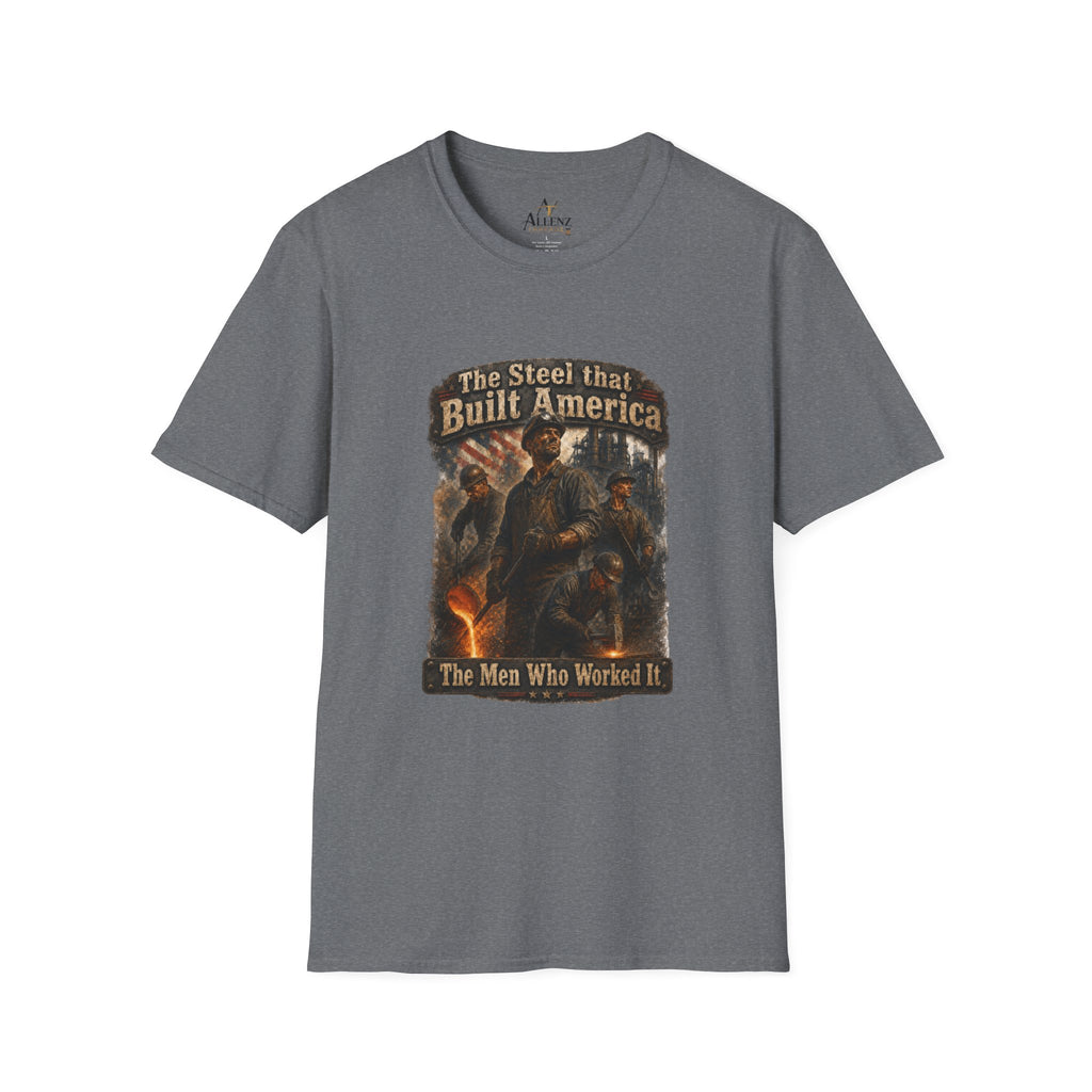 The Steel That Built America Unisex Softstyle T-Shirt