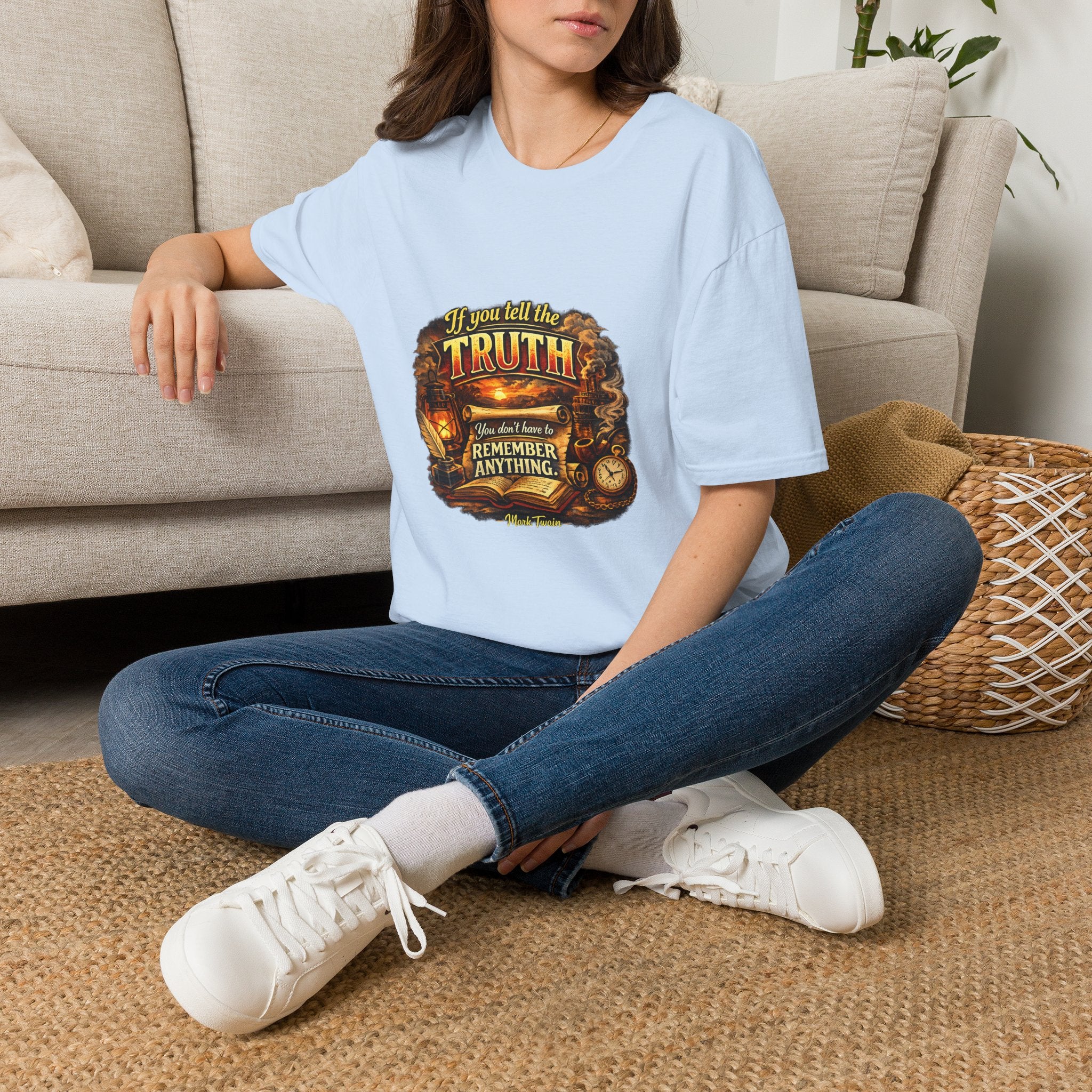 If you tell the truth Unisex Softstyle T-Shirt