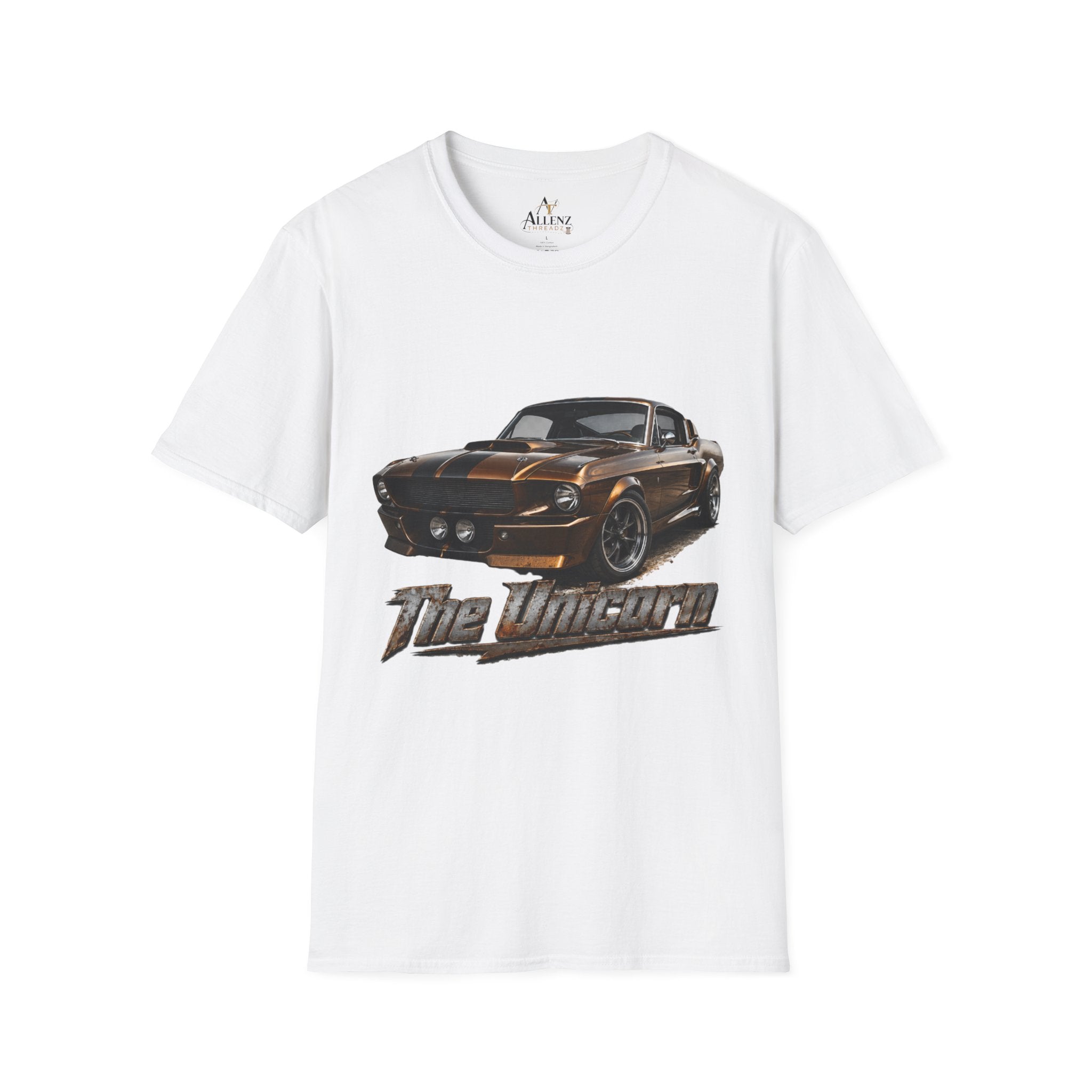 The Unicorn 67 Mustang Unisex Softstyle T-Shirt