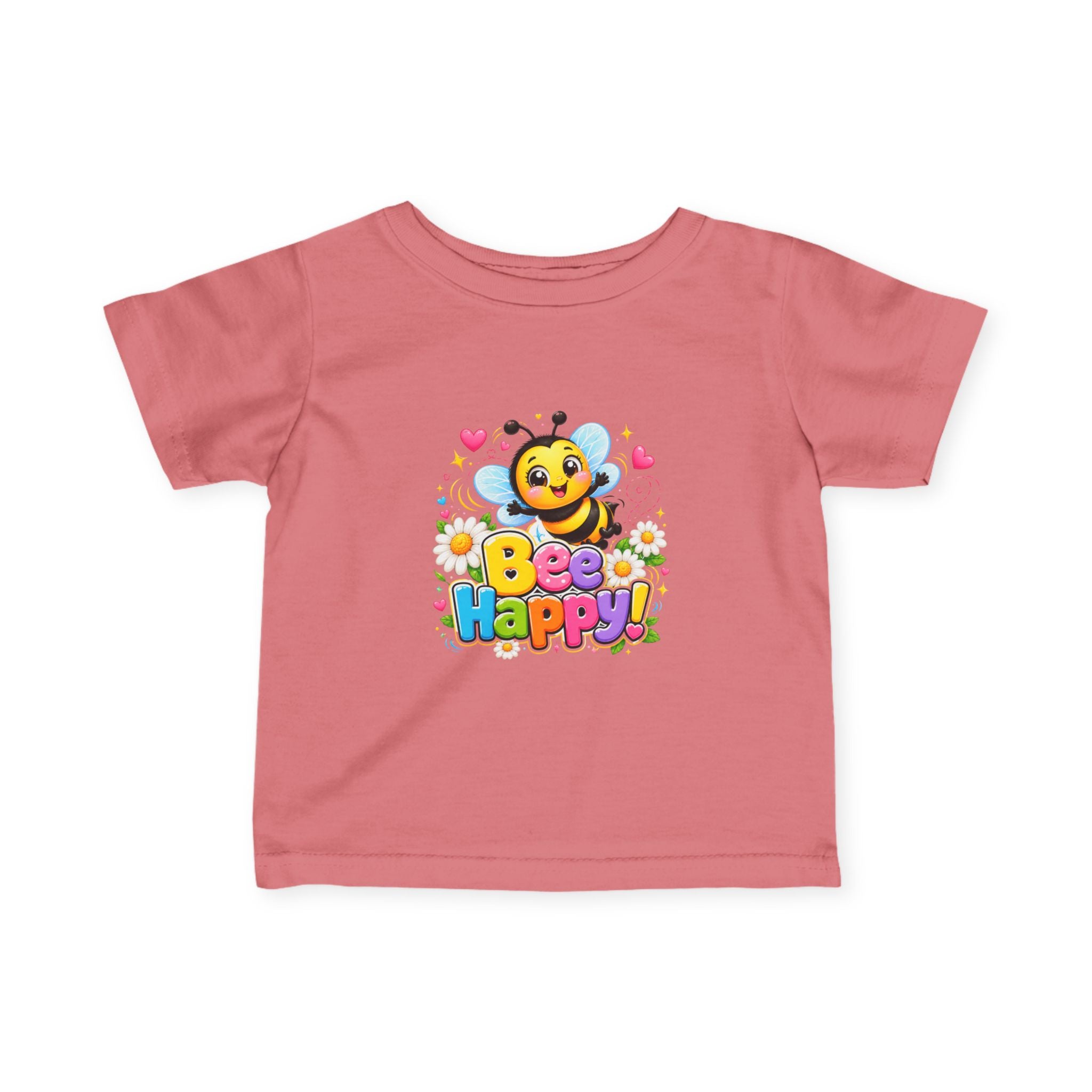 Bee Happy Infant Fine Jersey Tee