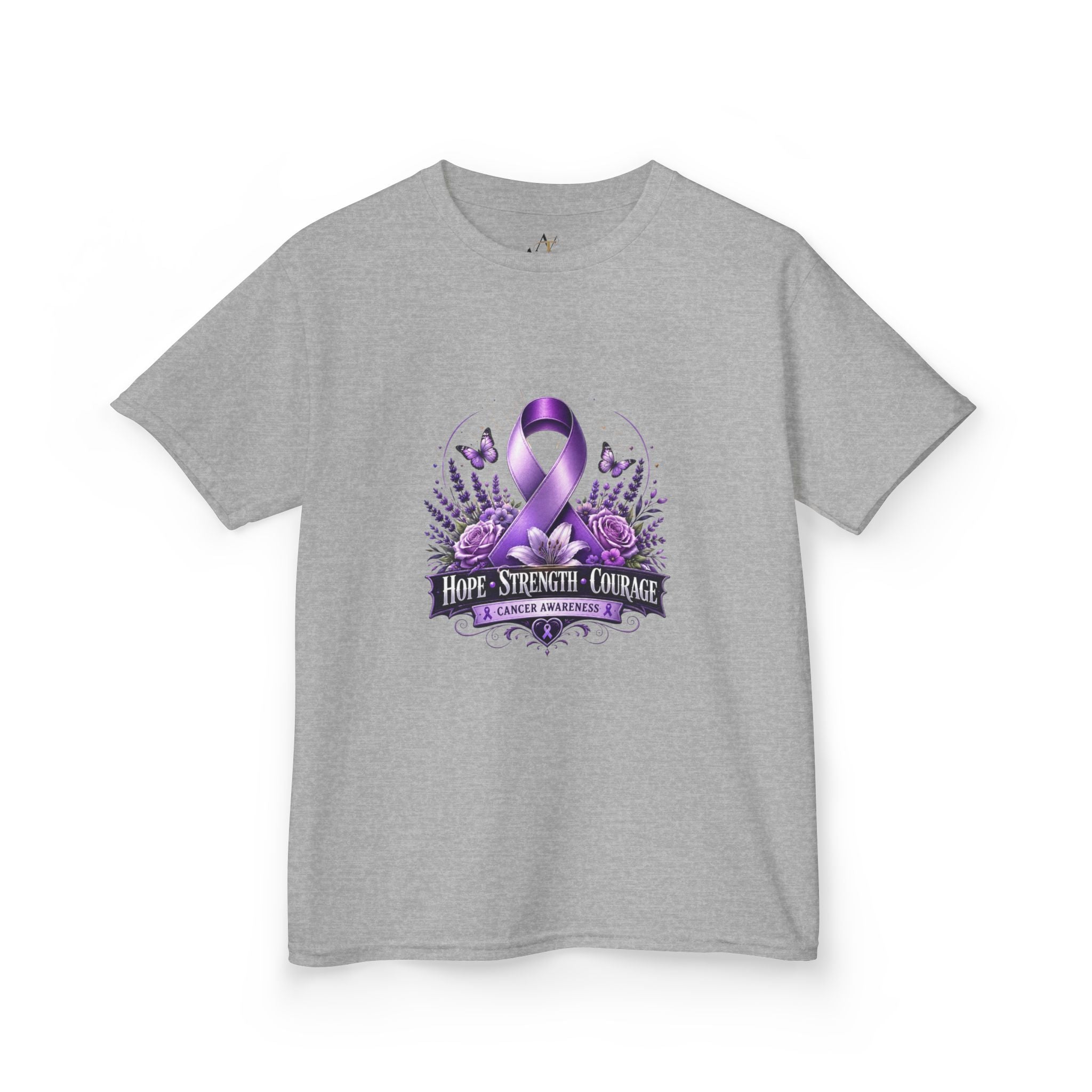 Cancer Awareness Kids Heavy Cotton™ Tee
