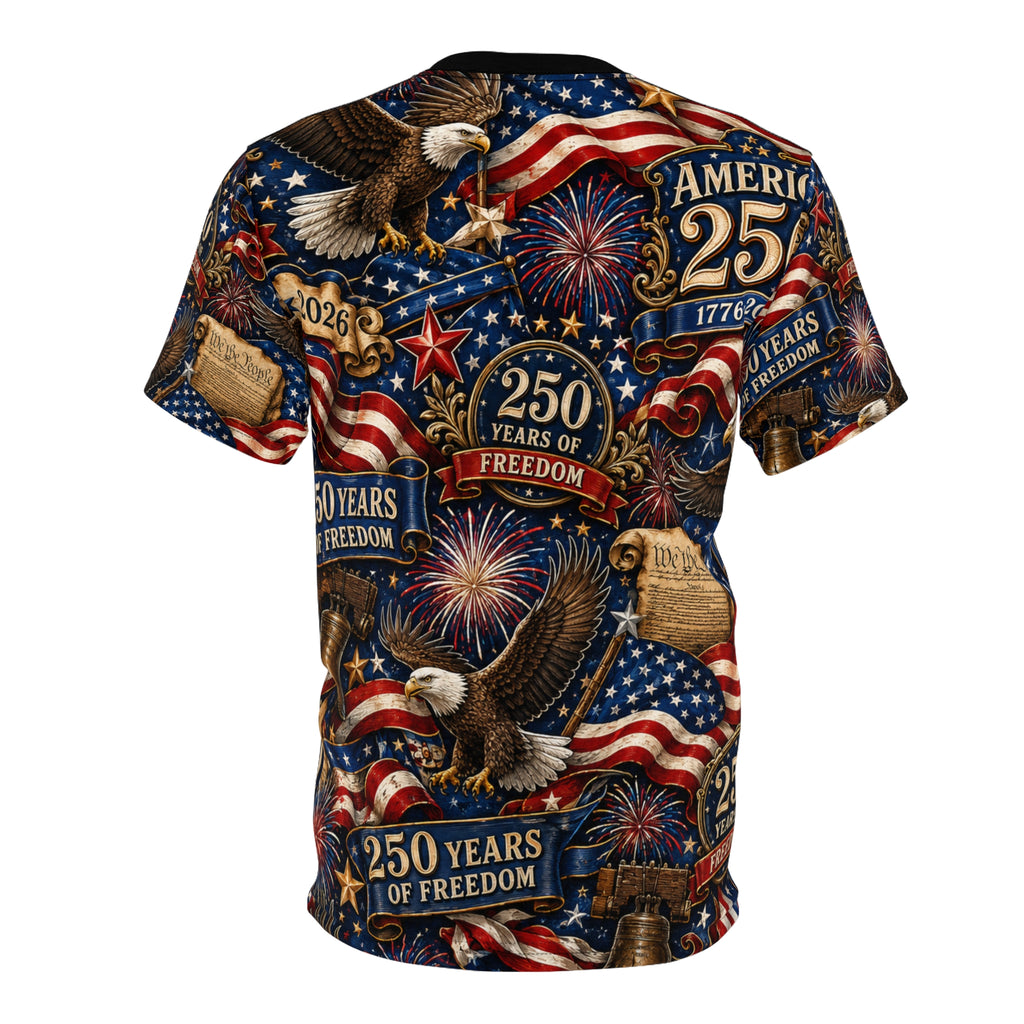 250th Anniversary Unisex Cut and Sew Tee (AOP)