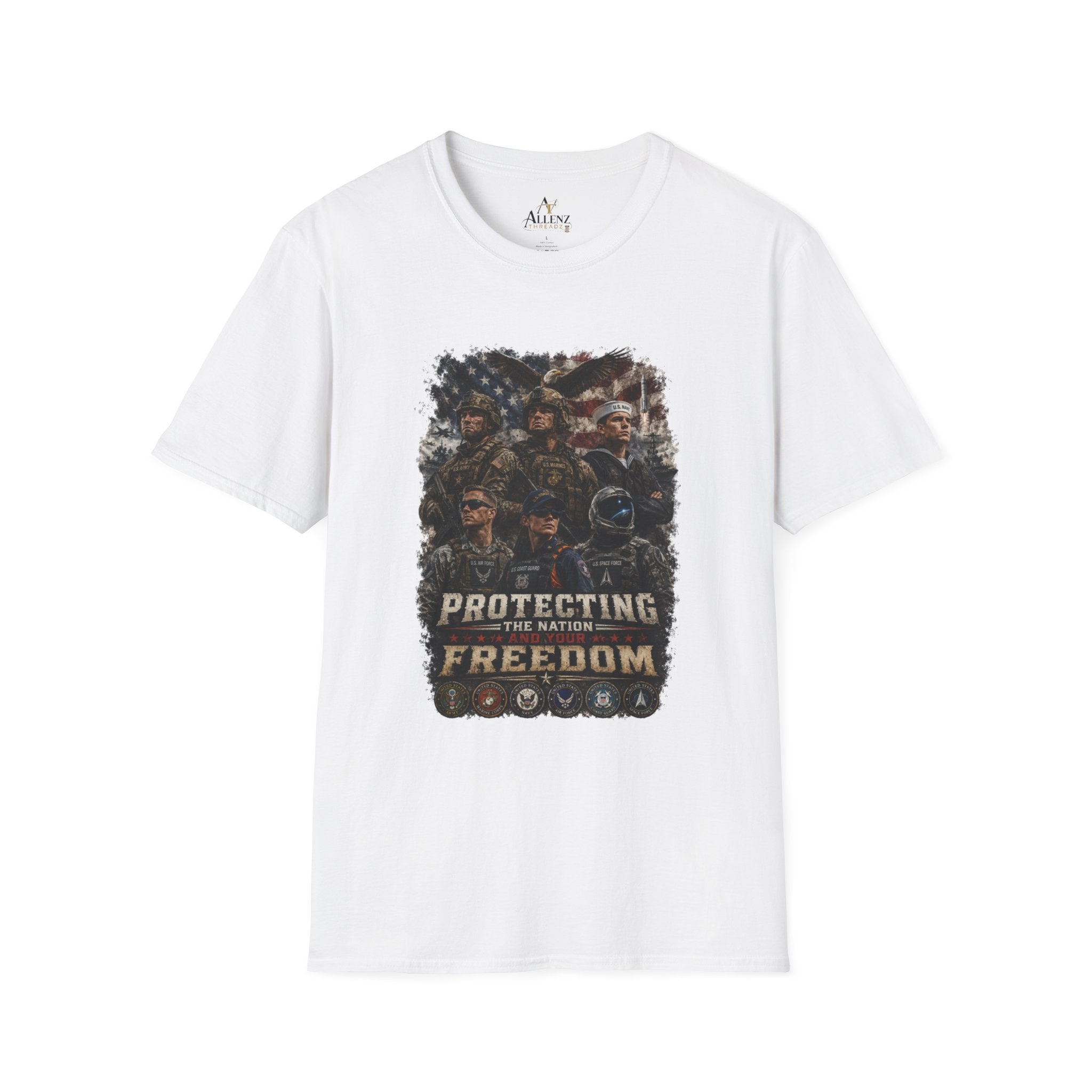 Protecting the Nation Unisex Softstyle T-Shirt