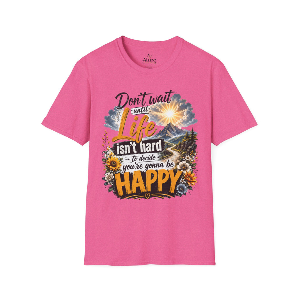 Positive Quote Unisex Softstyle T-Shirt