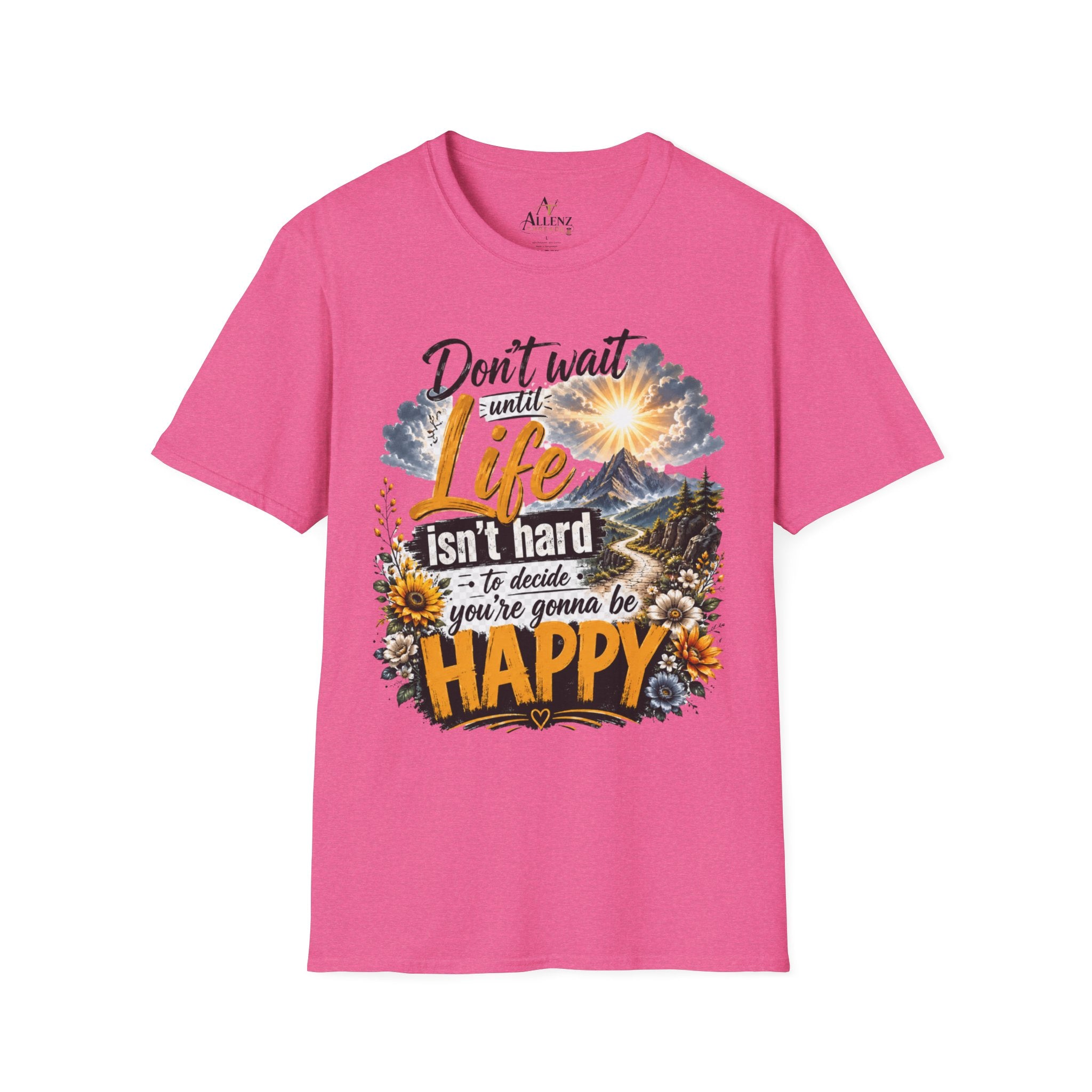 Positive Quote Unisex Softstyle T-Shirt